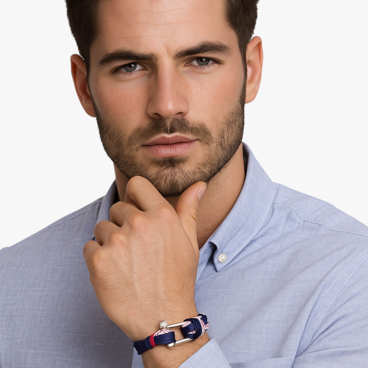 Tristan | Braccialetto Survival Paracord con Gancio Nautico - - BRACELET bracelet for men BRACELETS mens bracelet - Concept Palermo