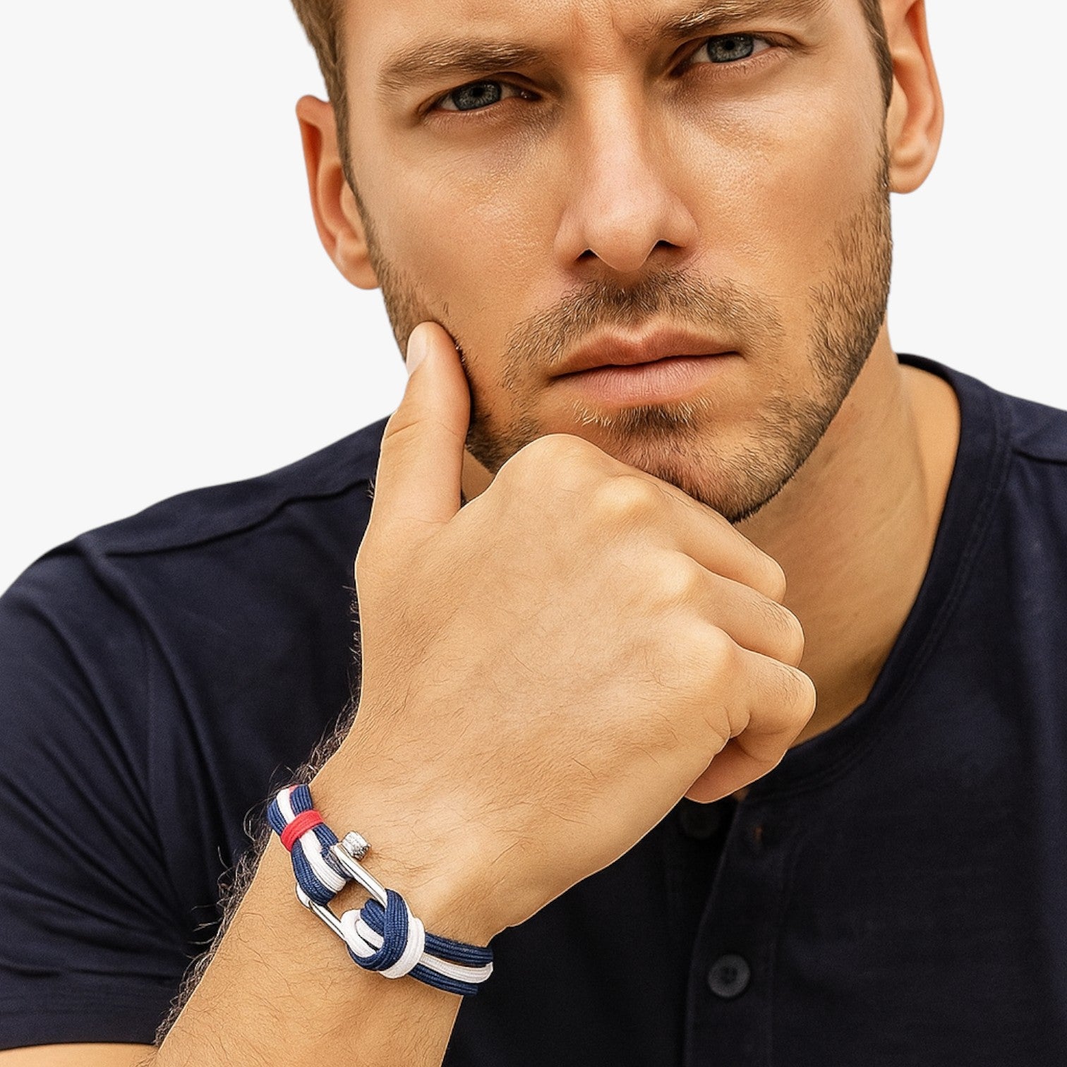 Tristan | Braccialetto Survival Paracord con Gancio Nautico - - BRACELET bracelet for men BRACELETS mens bracelet - Concept Palermo