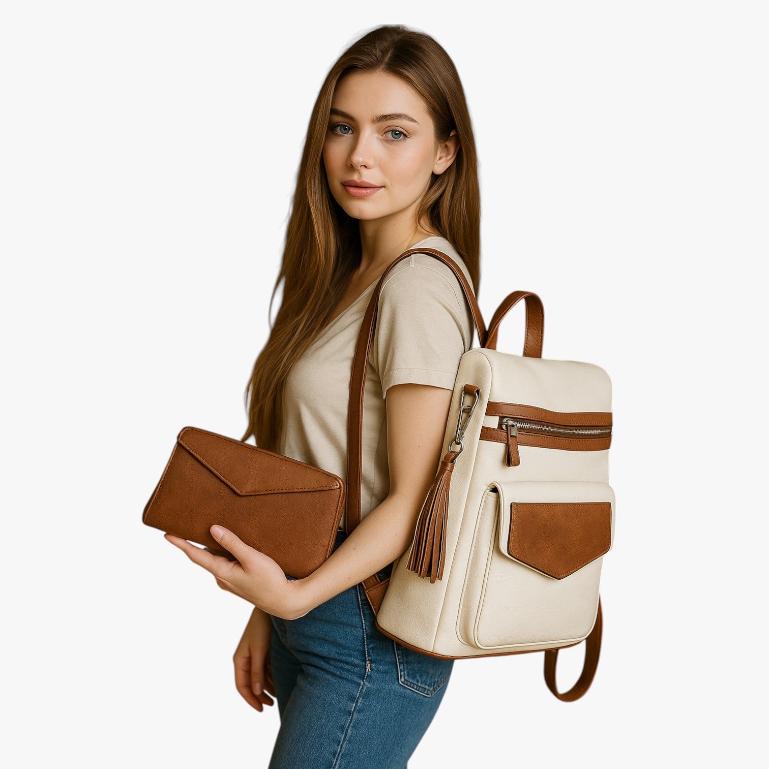 Avianna | Zaino in pelle elegante e capiente - - bag Bags handbags women bags Women's handbags - Concept Palermo