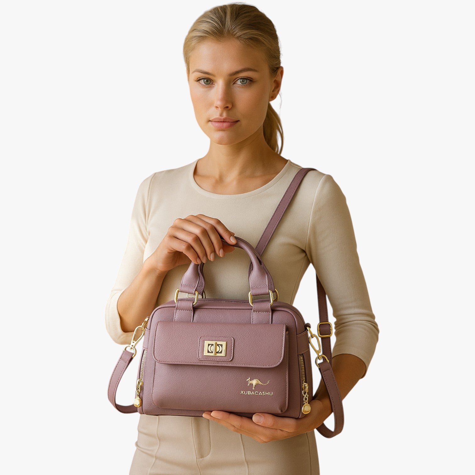 Siera | Eleganza e praticità per tutti i giorni – Borsa multitasche in pelle PU - - Bags women bags Women's handbags - Concept Palermo