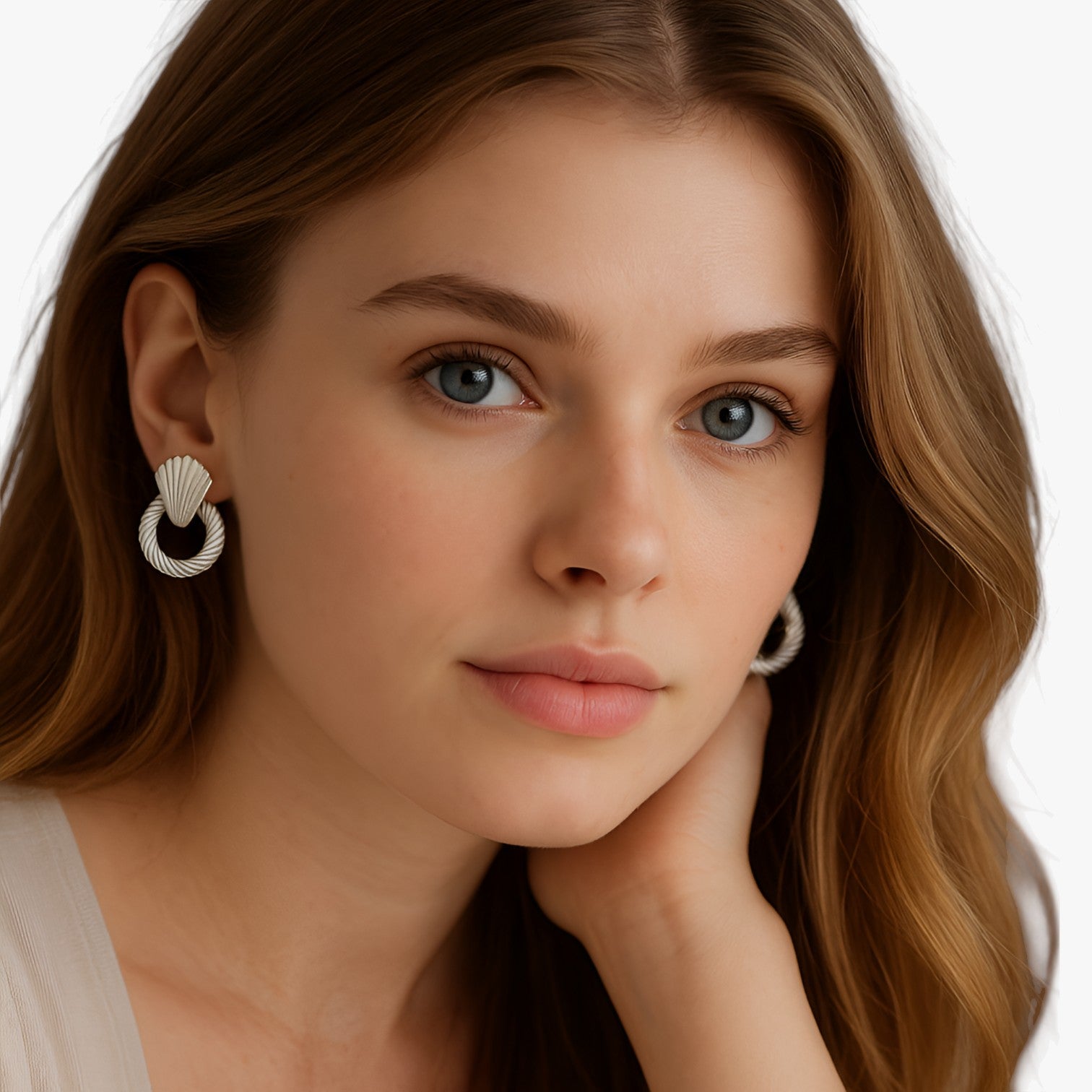 Irene | Eleganza senza piercing – Orecchini pendenti a clip - - EARRINGS New Fashion Earrings womens earring - Concept Palermo