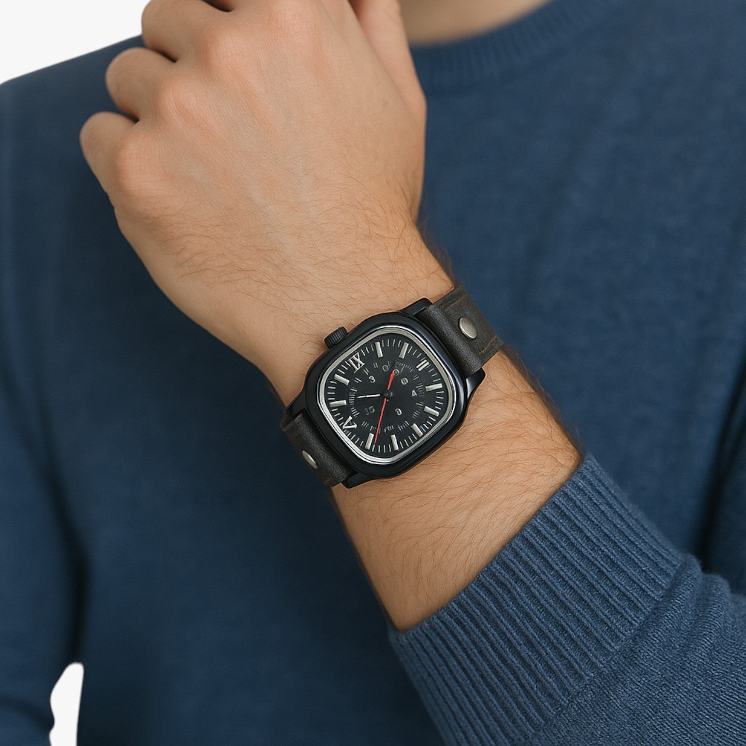 Lucca | Orologio vintage con cinturino in pelle - - watch watch for men watches - Concept Palermo