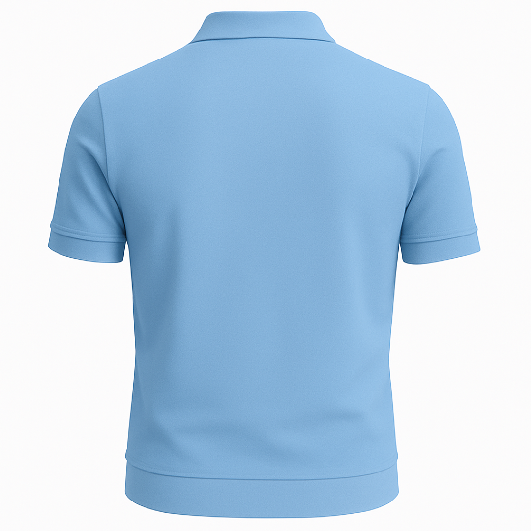Ruben | Zip Polo – Linea pulita e taglio moderno - - heren Heren kleding newfarro oud shirts & polos - Concept Palermo