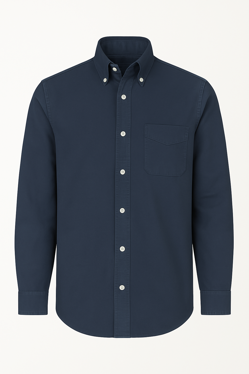 Ronald | Camicia classica in cotone a maniche lunghe – Stile senza tempo in diversi colori - Blu chiaro - men's polo men's polo shirt Shirts und Polos - Concept Palermo