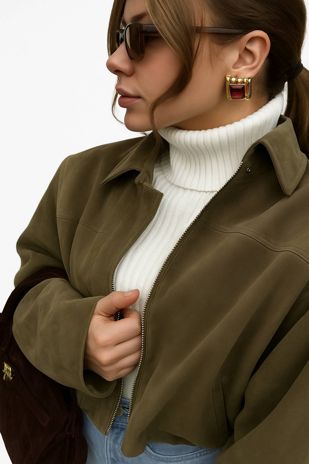Vera | Giacca con zip Easy Layer - - Jackets & Coats - Concept Palermo
