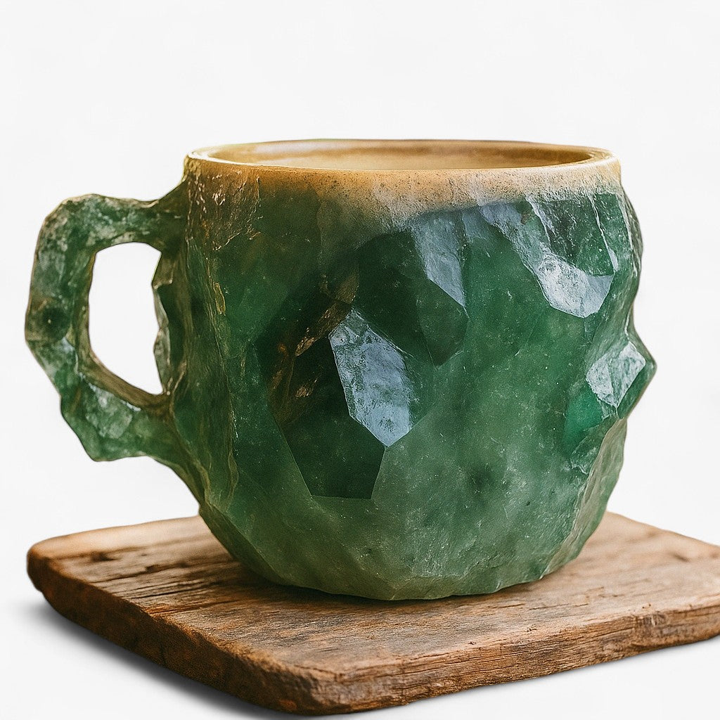 Lina | Tazza Artigianale - Unicità in Ogni Dettaglio - Verde - Bequemer Griff Besondere Momente Dekorative Tasse Elegantes Geschirr Farbige Tasse Funktionale Kunst Glatte Haptik Handgefertigte Tasse Kaffeetasse Komfort Künstlerisches Design Lässig lässig Tasse Modernes Wohnen Praktisches Design Strukturierte Oberfläche Tasse Teetasse Traditionelles Handwerk Vielseitige Nutzung Visuelles Vergnügen Wohnkultur Zeitloser Stil Ästhetische Anziehungskraft - Concept Palermo