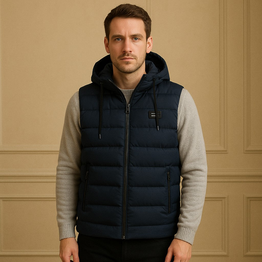 Clément | Gilet Invernale - Spessore Morbido per Massimo Comfort - - Alltagskleidung Bequeme Passform Freizeitkleidung Herbstmode Herrenmode Jacken Klassisches Design Oberbekleidung Stilvoller Look Warme Jacke Wintermantel - Concept Palermo