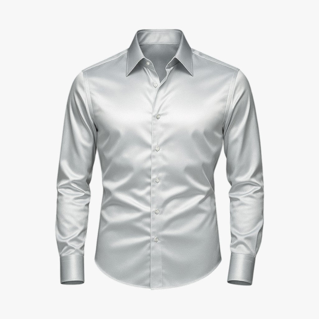 Gaël | Camicia Casual Chic - Look Moderno, Sensazione Premium - Grigio - Entspanntes Hemd Frauen Hemd Hemd für Männer Hemden Hemden & Oberteile Hemden für Männer Hemden und Oberteile Herrenhemd Kleidung Komfort Komfort-Hemd Lässig Mode Männer Hemden Oberbekleidung Stilvoll Stylische Hemden Stylisches Hemd - Concept Palermo