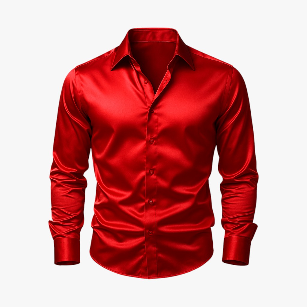 Gaël | Camicia Casual Chic - Look Moderno, Sensazione Premium - Rosso - Entspanntes Hemd Frauen Hemd Hemd für Männer Hemden Hemden & Oberteile Hemden für Männer Hemden und Oberteile Herrenhemd Kleidung Komfort Komfort-Hemd Lässig Mode Männer Hemden Oberbekleidung Stilvoll Stylische Hemden Stylisches Hemd - Concept Palermo