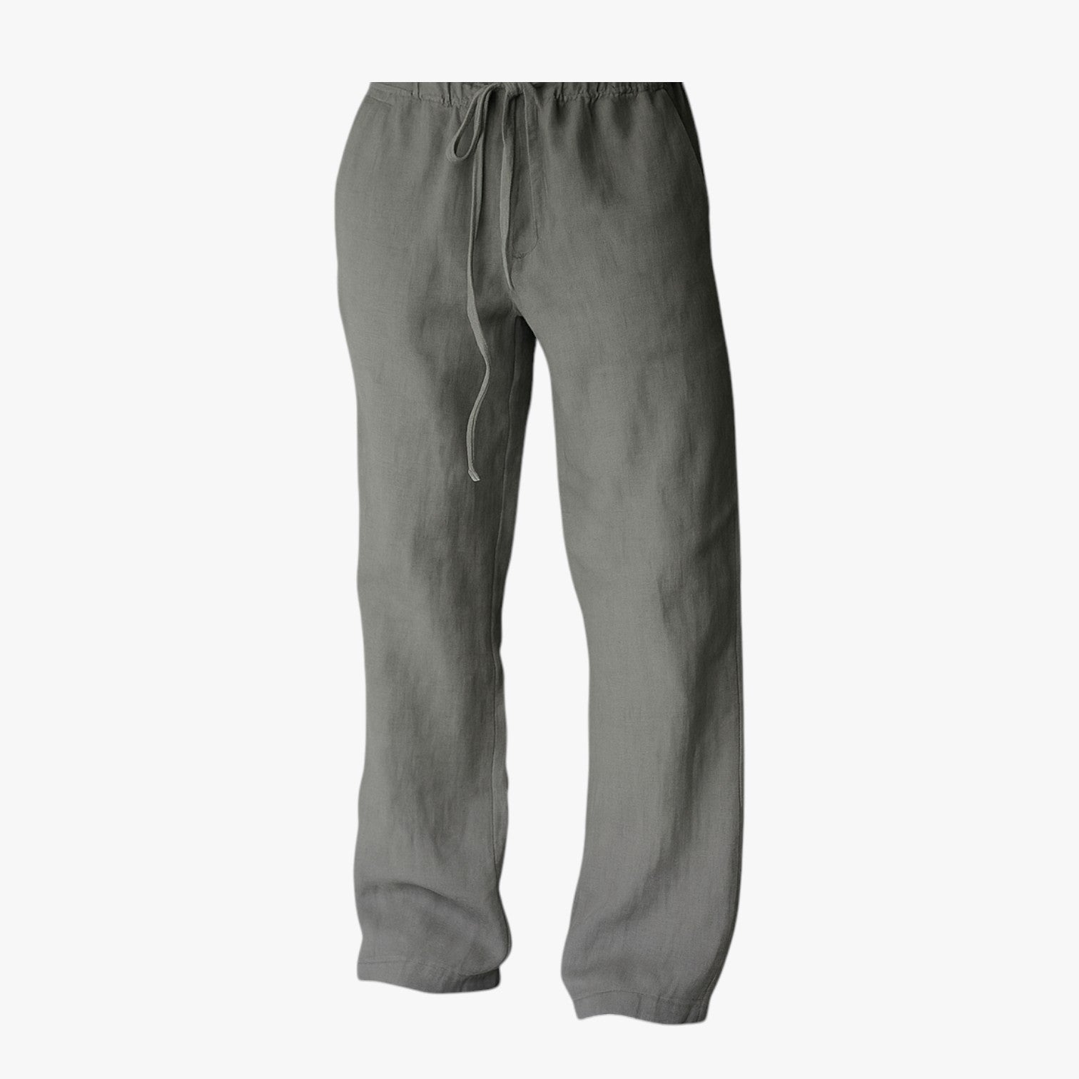 Valen | Trousers in Lino - Leggeri, Traspiranti, Versatili - Grigio - 082403 1itemsoldjan16th 1sale+ 2salesplus90days bottoms-ai fashion-ai mode meister20240824 skorterimport wiio - Concept Palermo