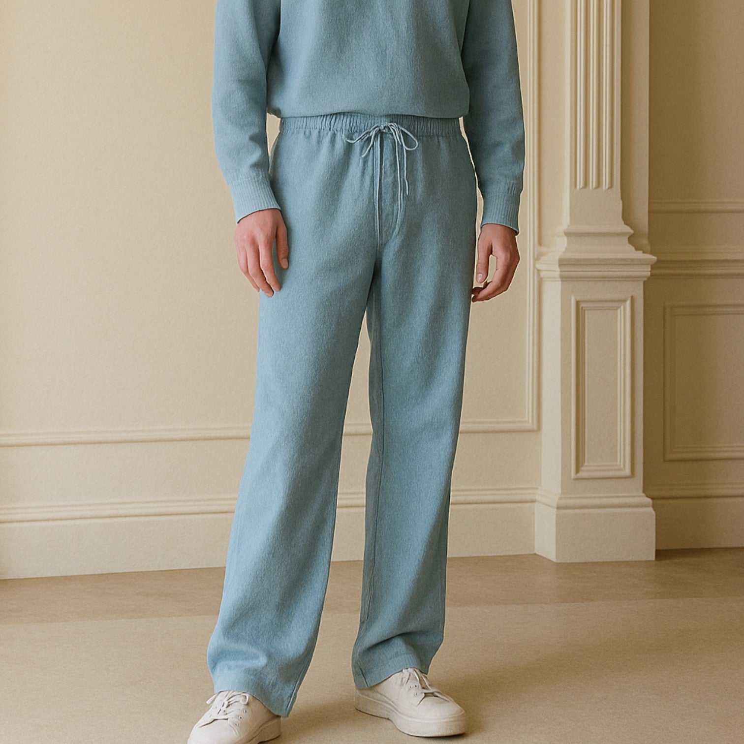 Valen | Trousers in Lino - Leggeri, Traspiranti, Versatili - - 082403 1itemsoldjan16th 1sale+ 2salesplus90days bottoms-ai fashion-ai mode meister20240824 skorterimport wiio - Concept Palermo