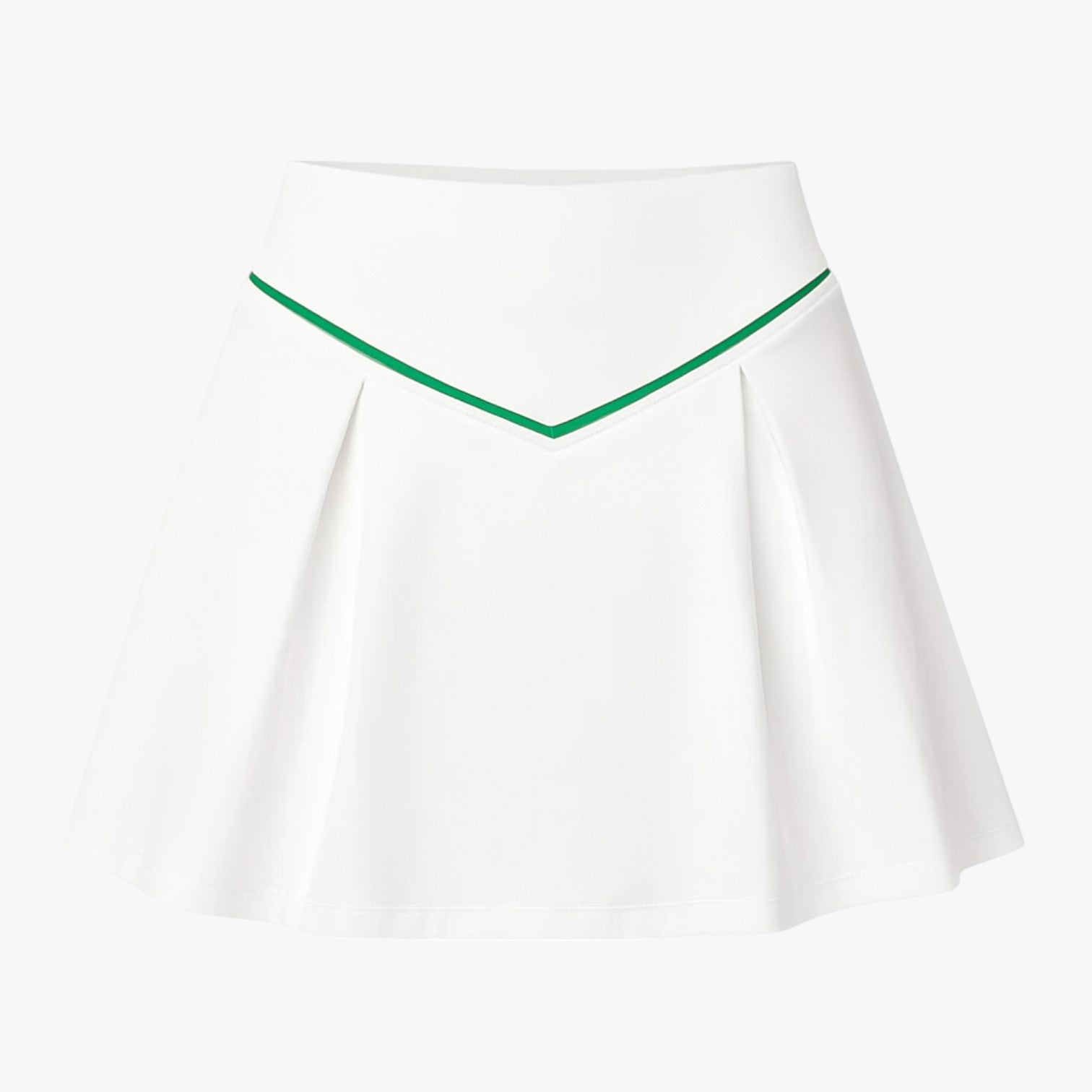 Tilde | Gonna tennis plissettata ad asciugatura rapida a vita alta - Bianco - - Concept Palermo
