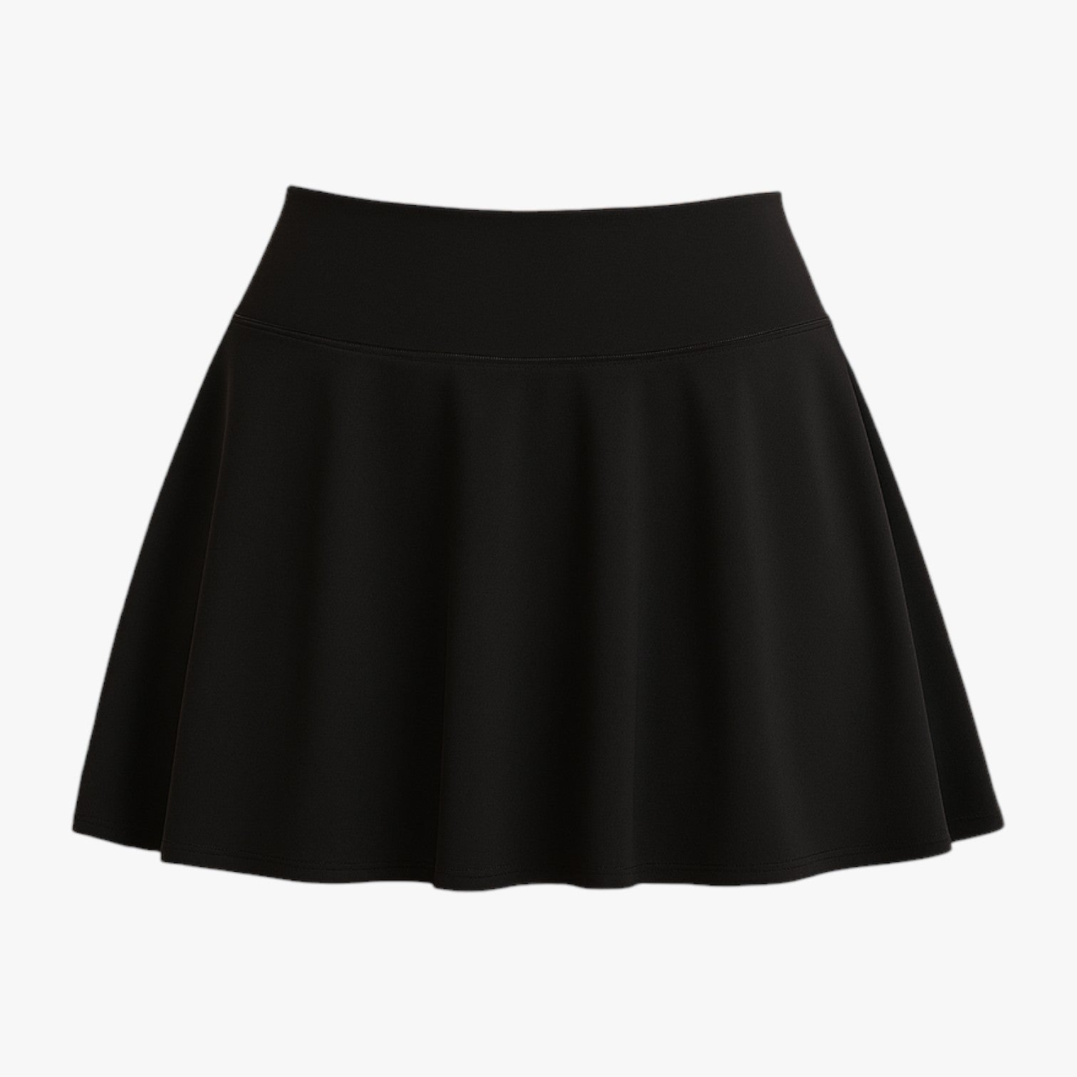 Sophie | Maglietta sportiva a vita alta con struttura a pieghe e tasche - Nero - - Concept Palermo