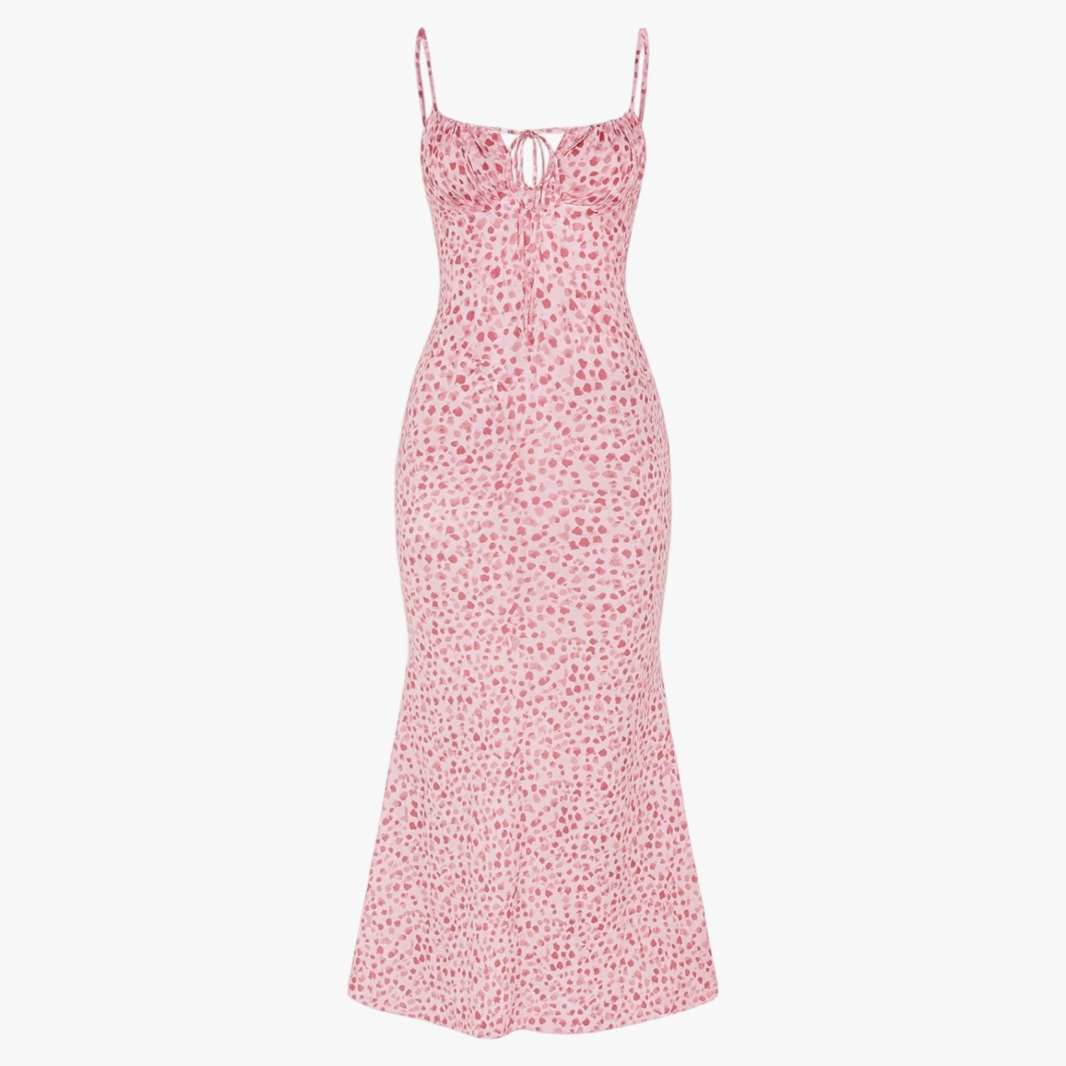 Siena | Elegante abito da spiaggia con stampa floreale in forma bodycon - Rosa - - Concept Palermo
