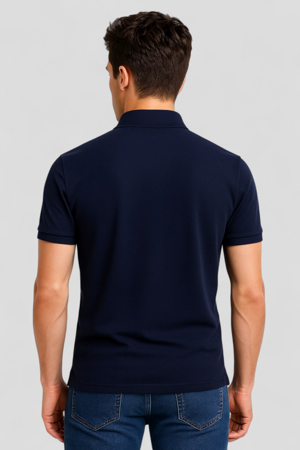 Fabio | Polo Uomo Manica Corta Estiva Stile Gradiente - - abbigliamento casual uomo camicia estiva polo comfort e traspirabilità polo cotone misto polo estiva uomo polo lavabile in lavatrice polo maniche corte polo moda estate polo stampa gradiente polo trendy - Concept Palermo