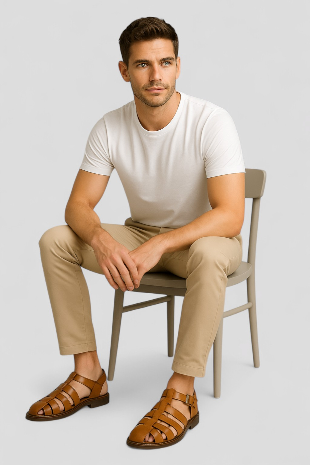 Lorenzo | Sandali estivi classici in pelle con fibbia - - BESTSELLER Bestsellers fashion sandals - Concept Palermo