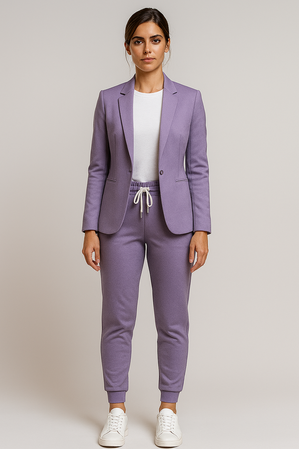 Amelie | Set da donna blazer con pantaloni jogger - - fashion Pants women set blazer women - Concept Palermo