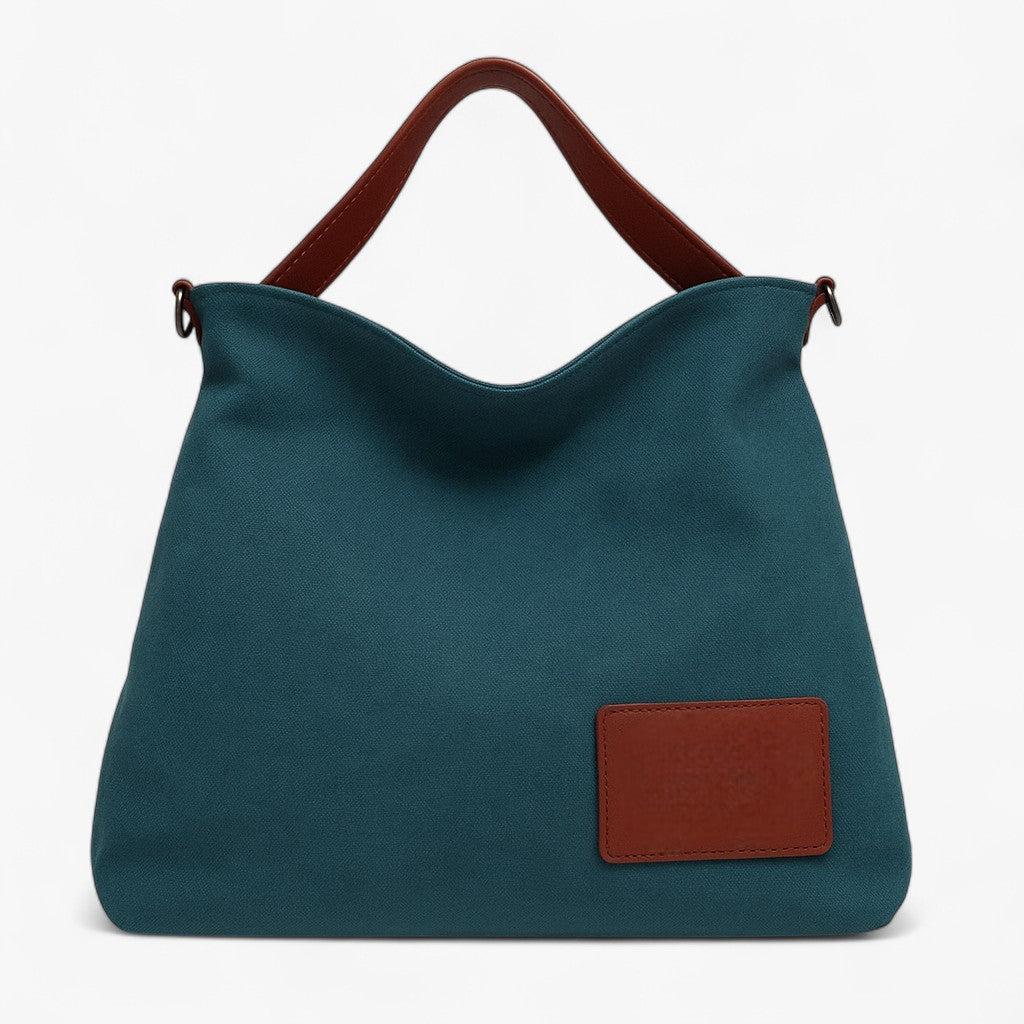 AdeleBag | Borsa a tracolla in tela - Design semplice, versatilità quotidiana - Blu - Old (Google) old_google - Concept Palermo