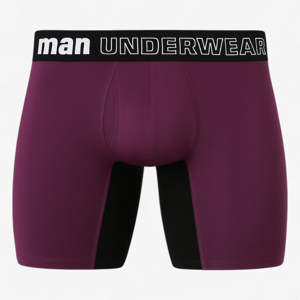 Donald™ | Intimo - Fibra di bambù - Premium - Con apertura (3+1 Gratis) - Violetto - - Concept Palermo