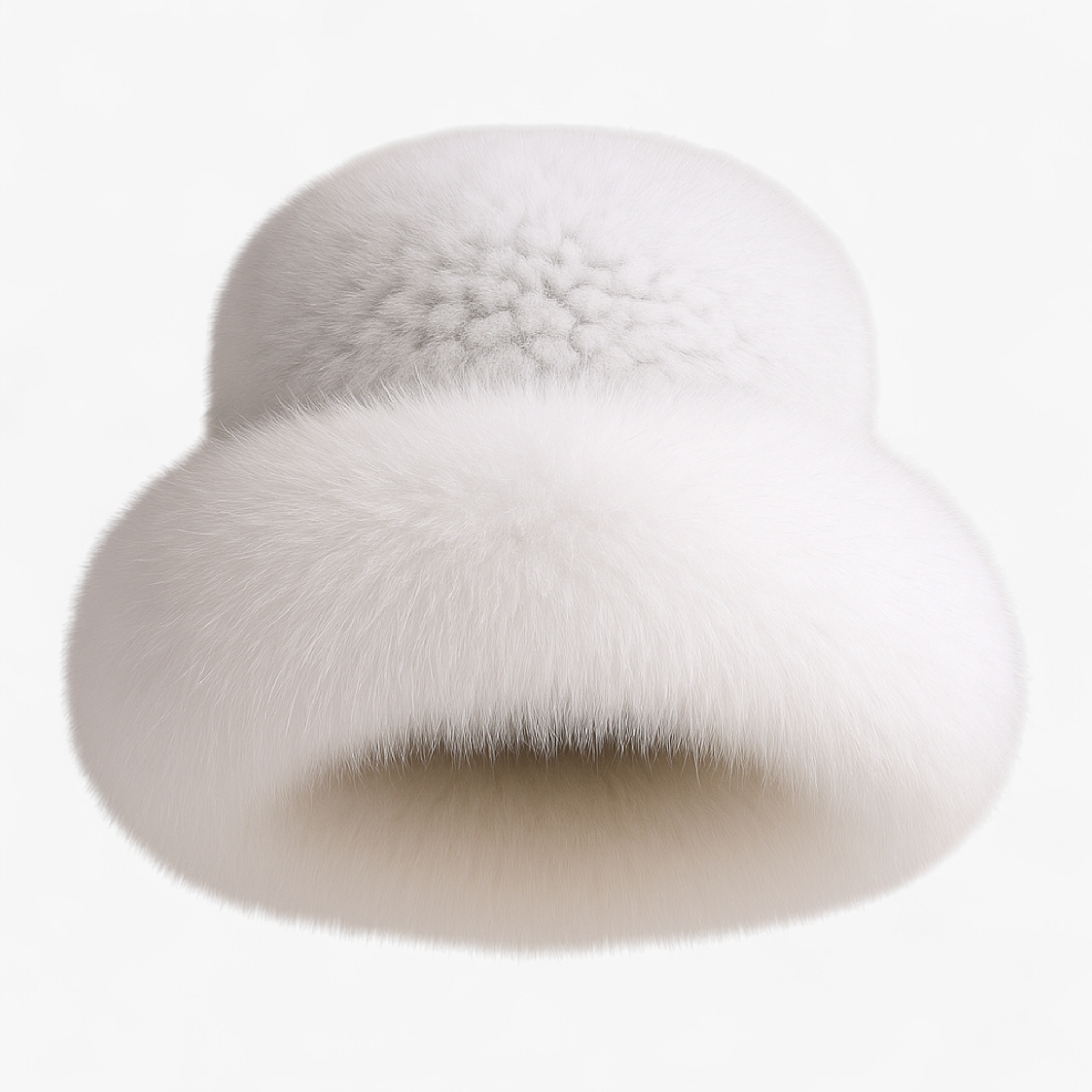 Elena | Cappello Donna Invernale in Pelliccia Elegante - Pelliccia di Visone Incrociata - accessorio elegante berretto di lusso cappello caldo cappello da donna cappello di pelliccia cappello di visone cappello di volpe cappello fatto a mano cappello invernale moda inverno - Concept Palermo