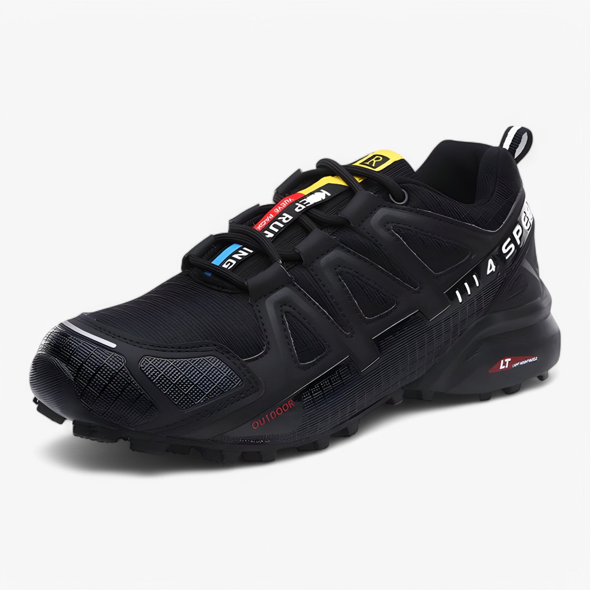 Kurt - Comoda scarpa da trekking per uomo - Nero - - Concept Palermo