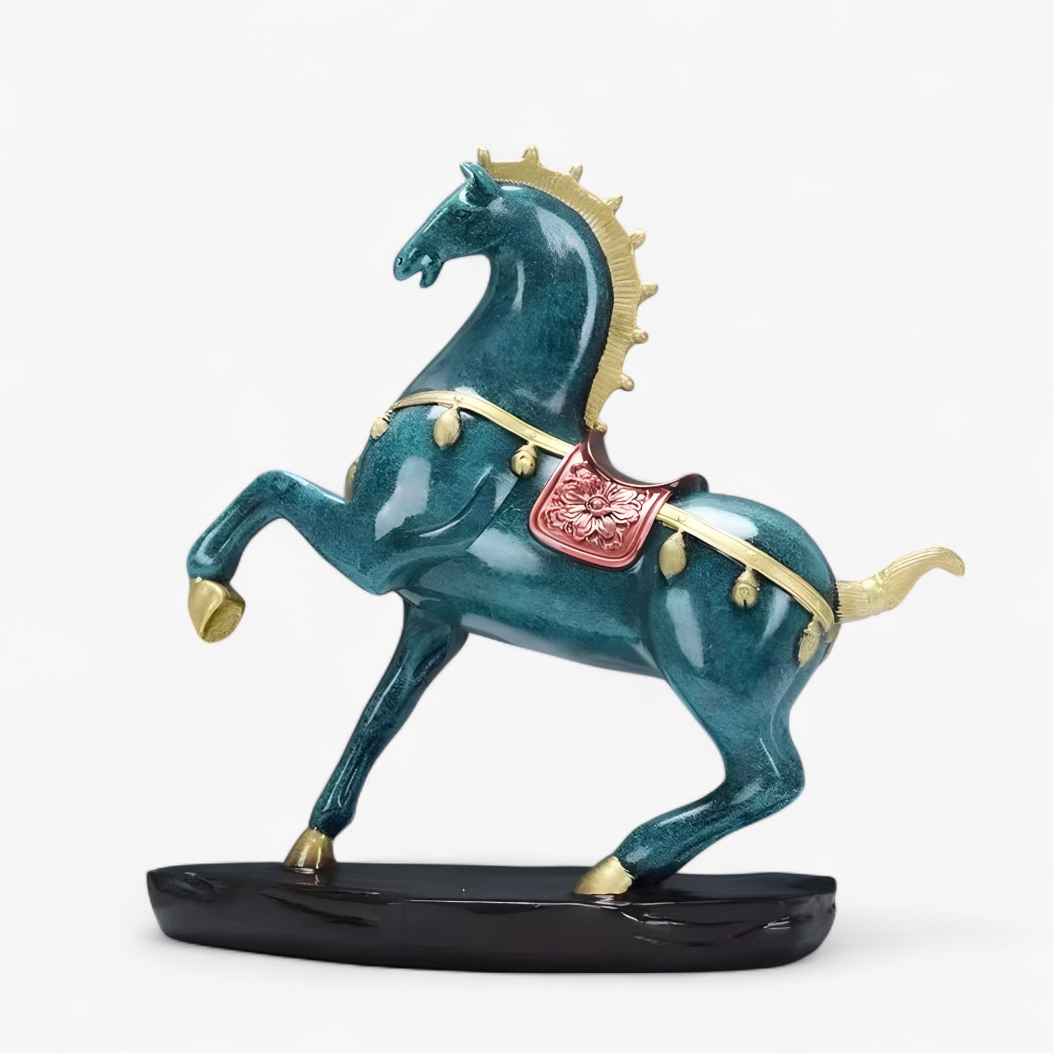 ImperialStride - Immagine dei cavalli Tang - Blu - Decor Decoration display figurines home home decor home decoration - Concept Palermo