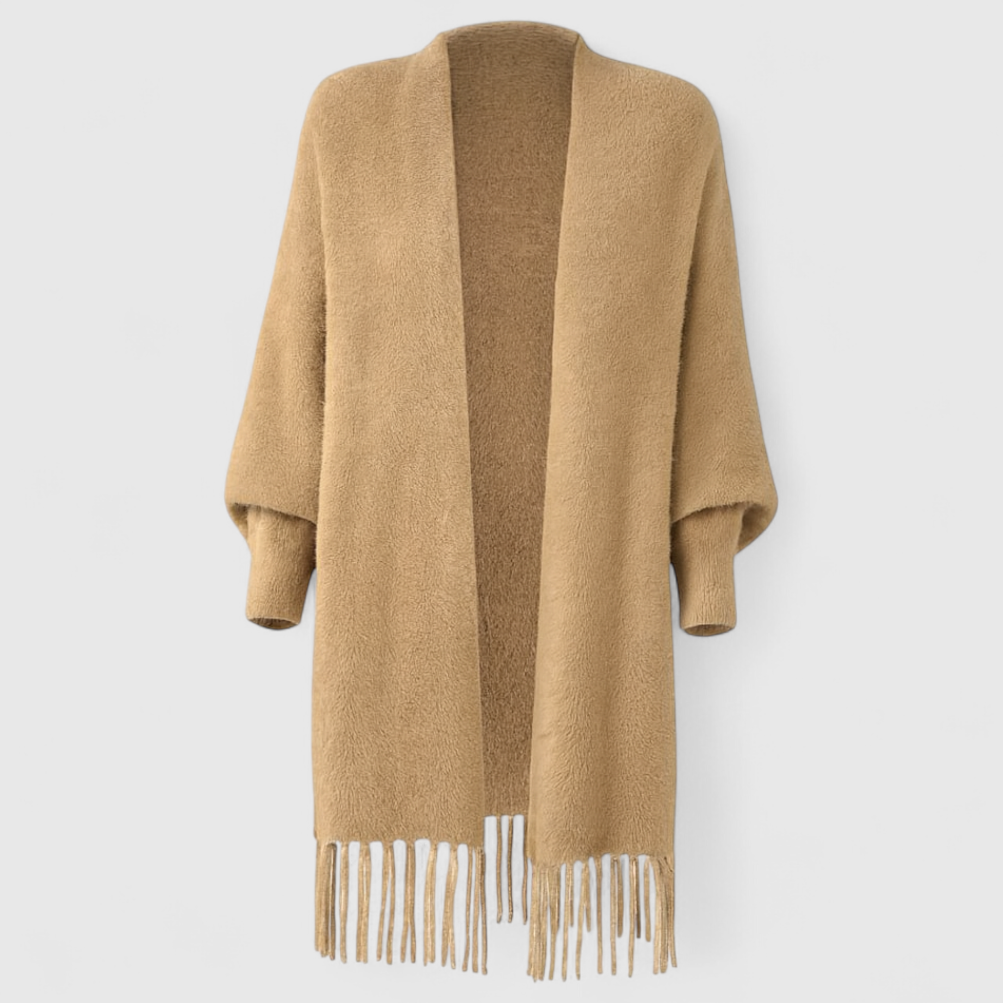 Abia | Giacca Donna Stile Unico - Khaki - abbigliamento femminile fashion donna giacca comfort giacca con zip giacca donna giacca elegante giacca pratico giacca stagione giacca versatile jacket minimalista - Concept Palermo