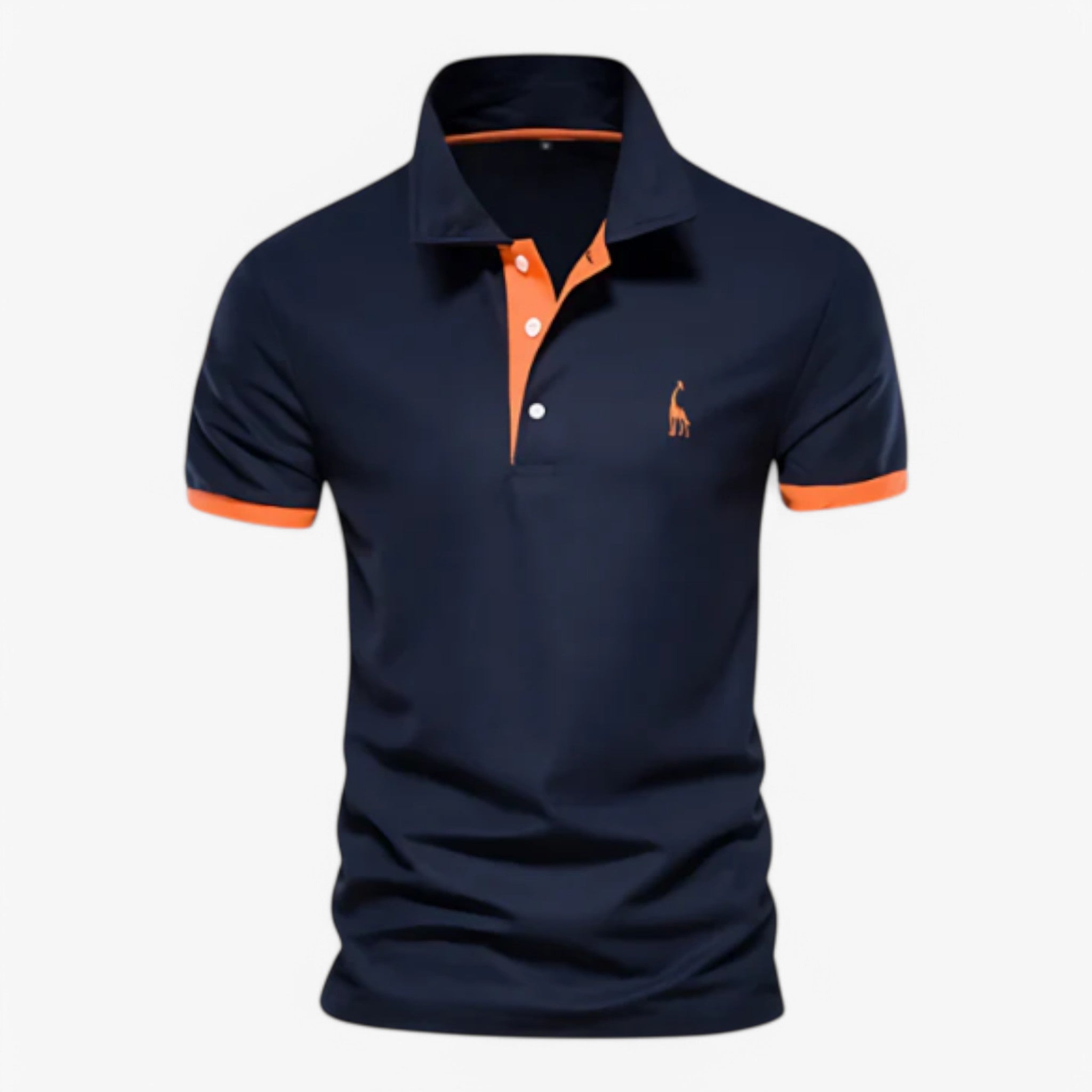 Tim | Polo Uomo a Maniche Corte - Blu scuro - Men men's top polo sale - Concept Palermo