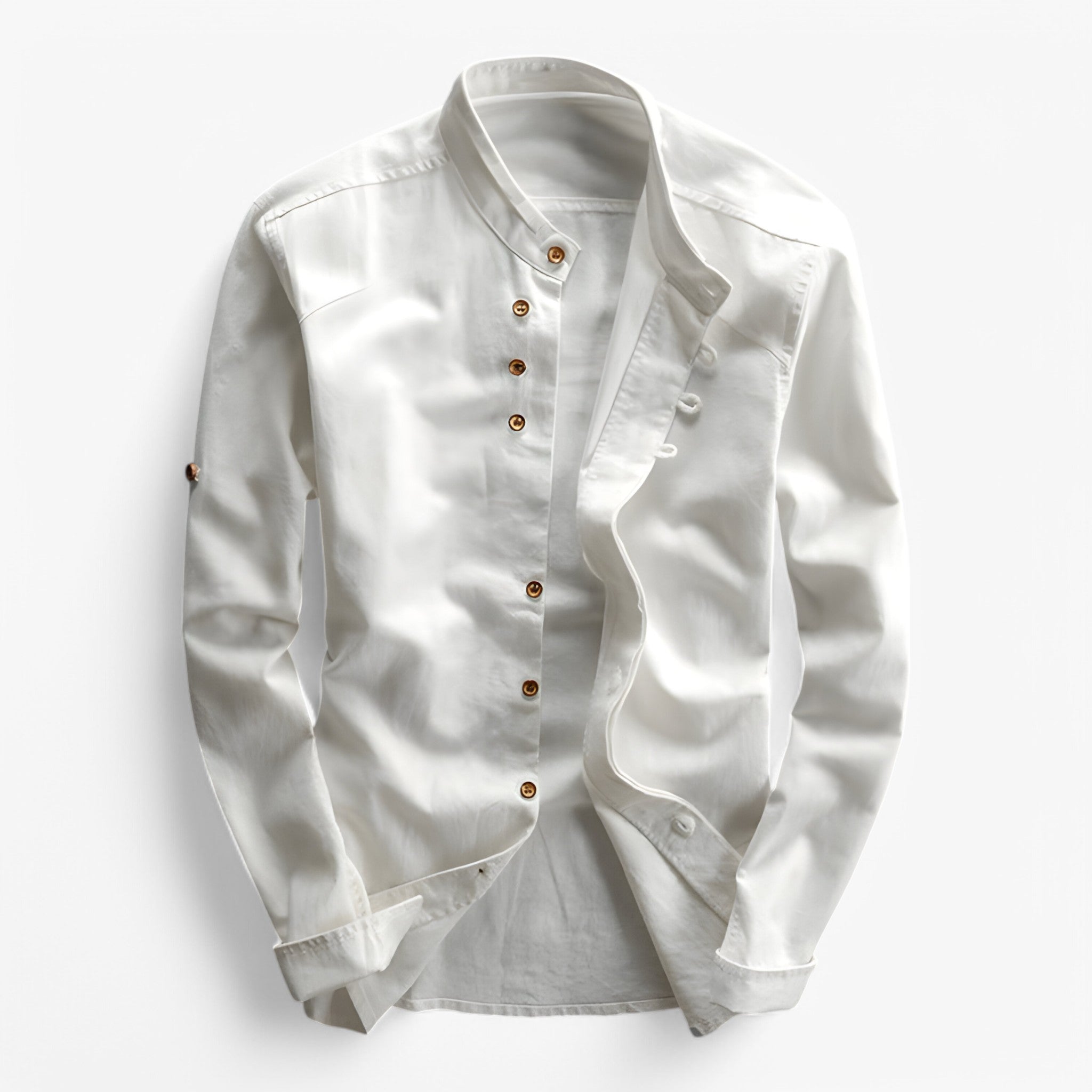 Karl - Camicia in Stile Giapponese - Bianco - - Concept Palermo