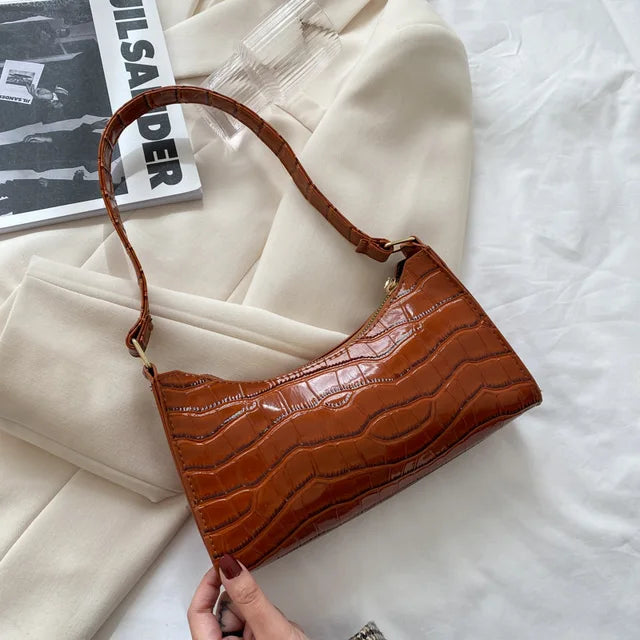 INGE - Borsa a tracolla in pelle stile retrò da donna - Marrone chiaro - Bags handbags Shoulder Bags Women's handbags - Concept Palermo