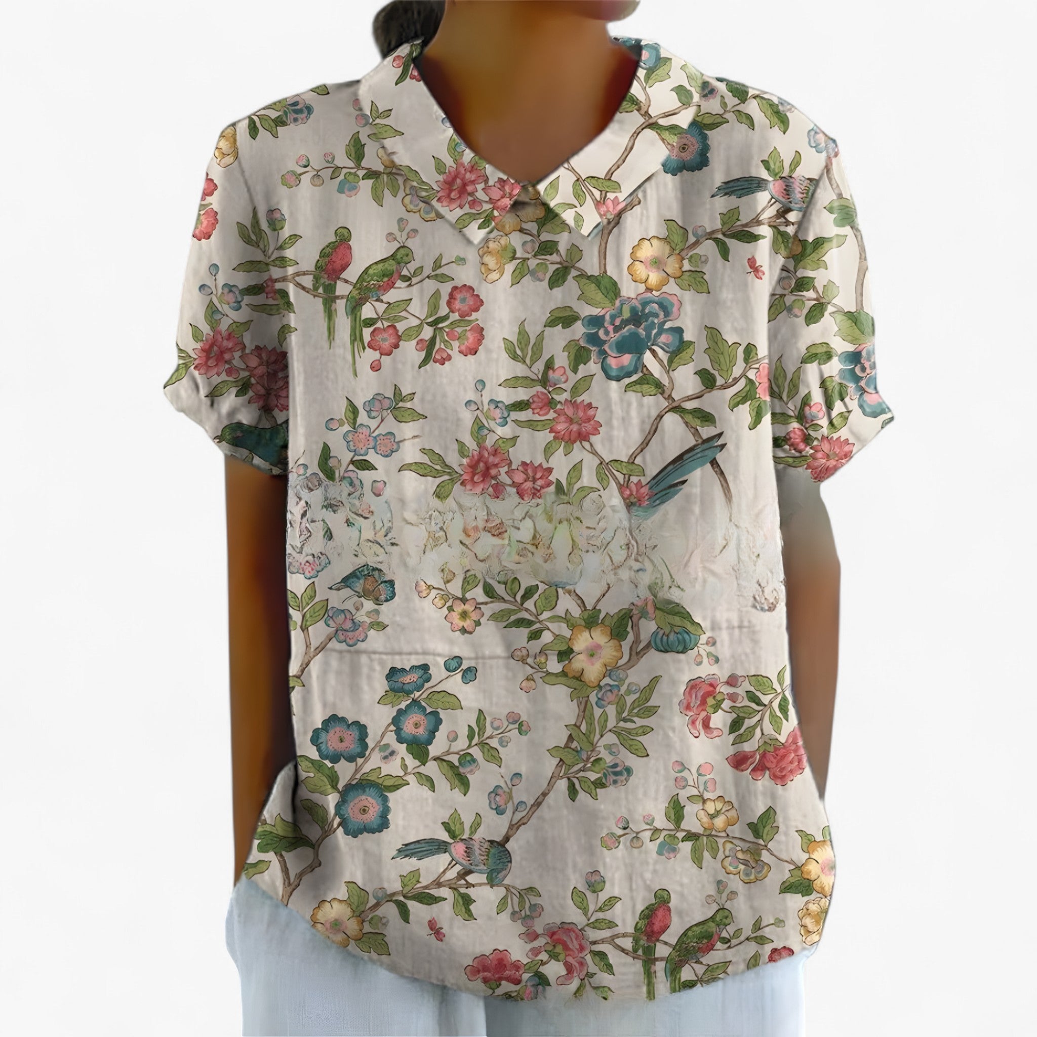 Sarah | Camicia Stampata - - - Concept Palermo