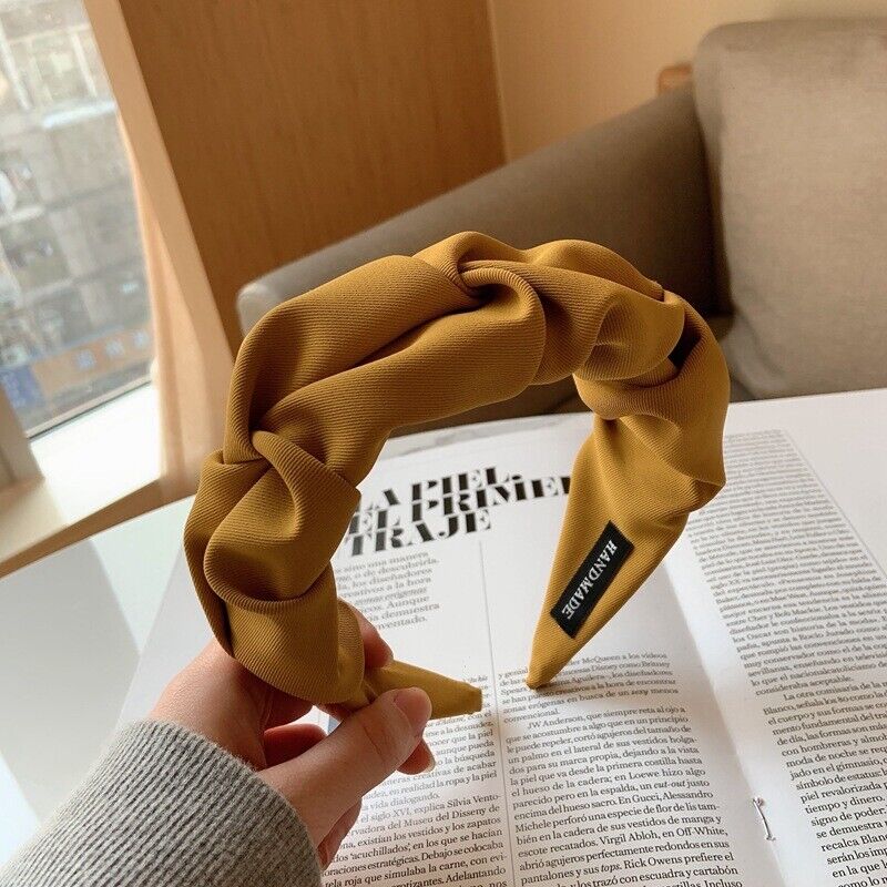 Freya Headband | Eleva la tua acconciatura con questo elegante cerchietto largo - Giallo - accessories feed-agegroup-adult feed-cond-new feed-gender-female feed-gpc-166 feed-sizetype-regular - Concept Palermo