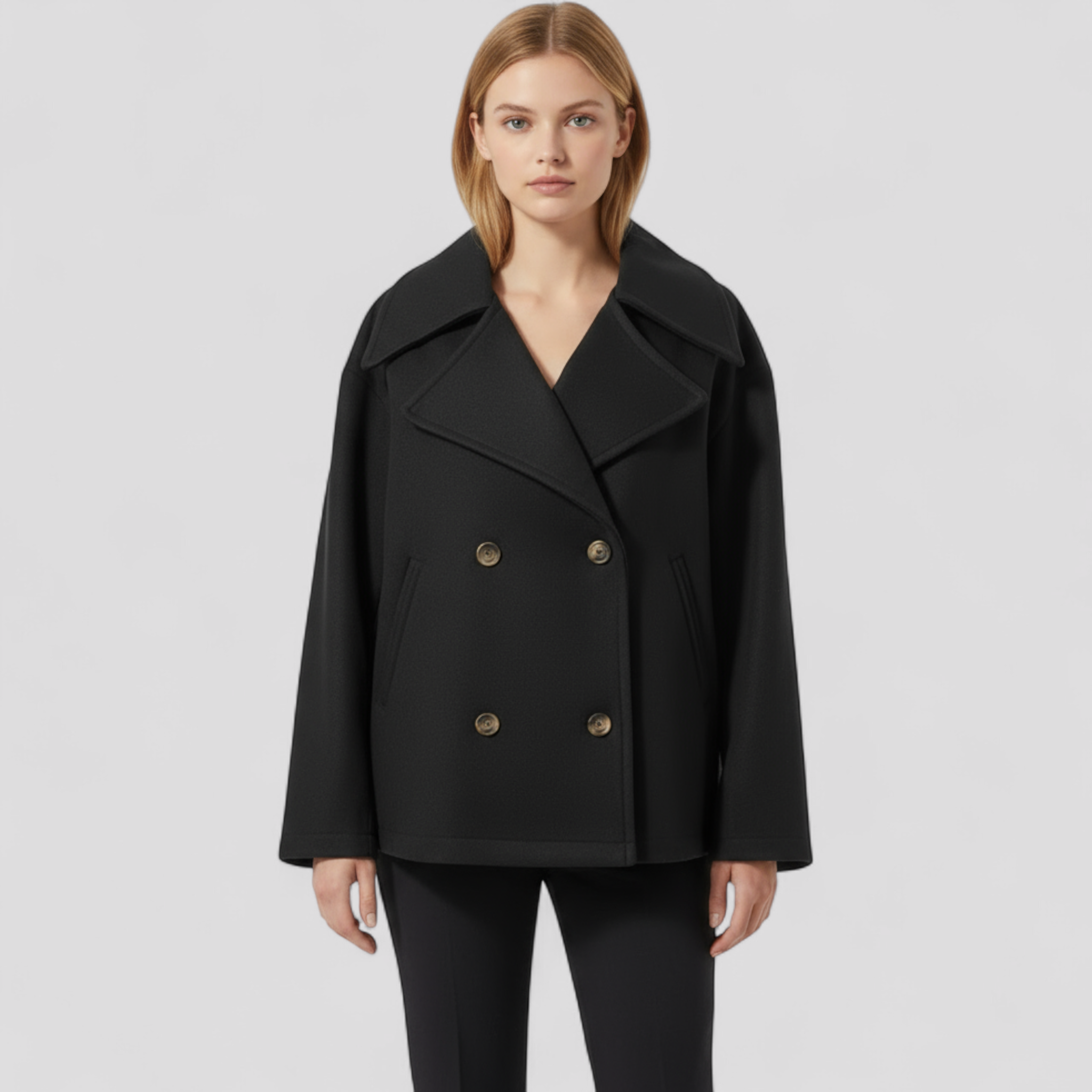 Estelle | Giacca di lana corta – Elegante calore - - shop now trendy fashion - Concept Palermo