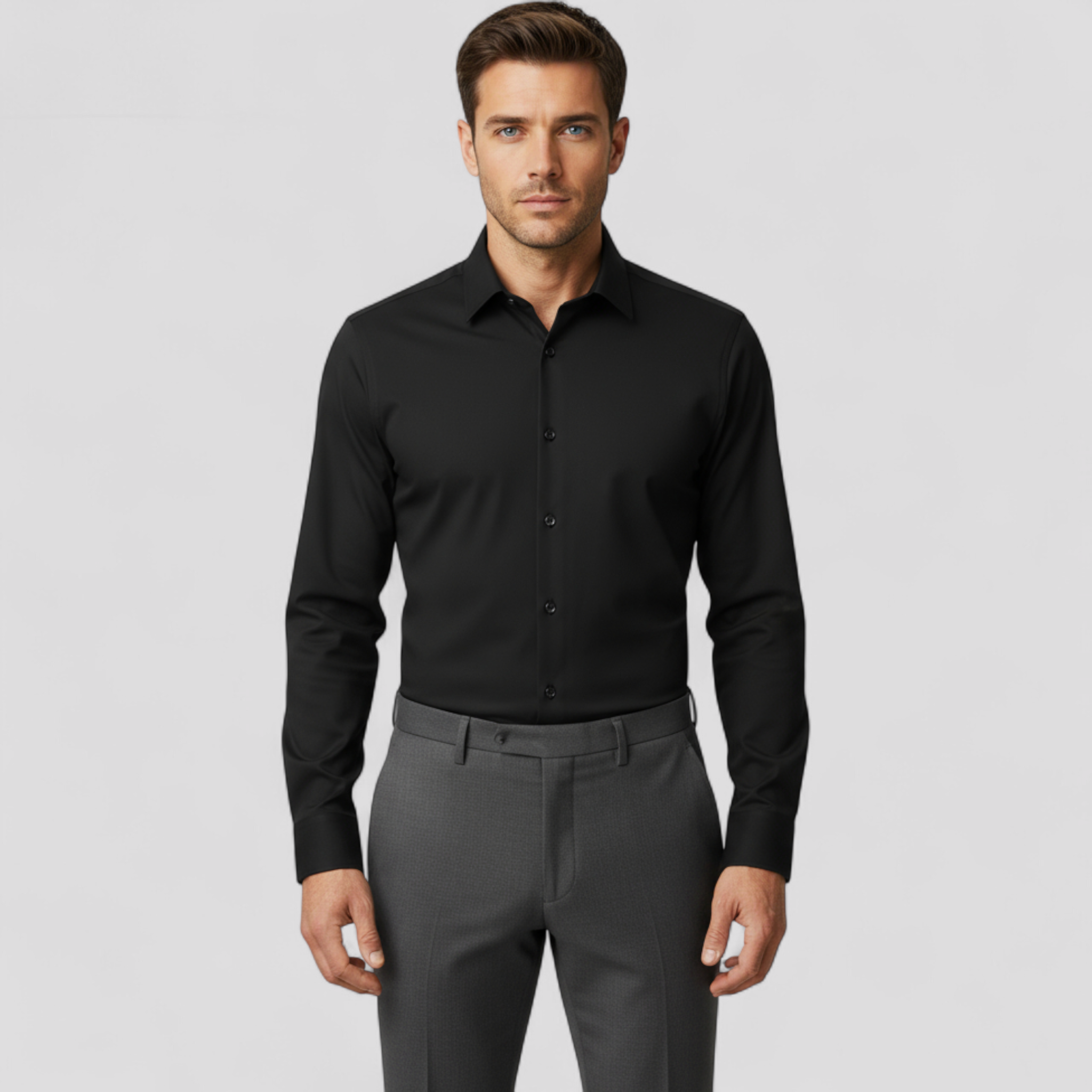 Thomas | Camicia da ufficio flessibile: linee pulite con flessibilità integrata - - 10/6/2024 clothing tshirts - Concept Palermo