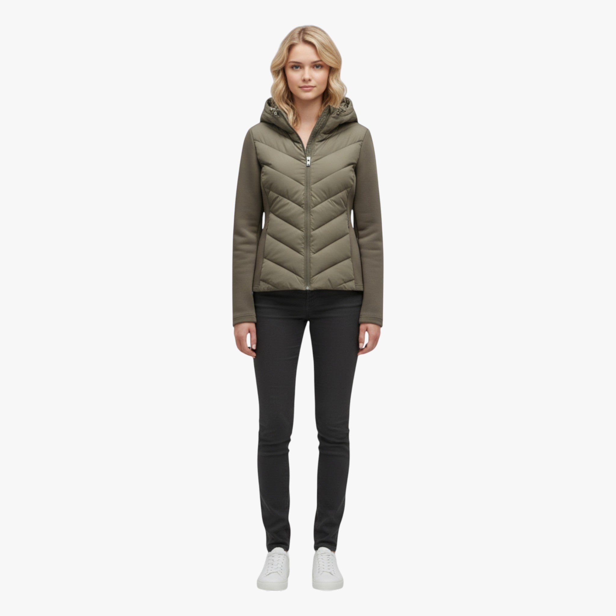 Milia | Giacca Invernale Donna con Cappuccio Trapuntata - - attività all'aperto autunno calda cappotto cappuccio comfort design elegante giacca donna inverno leggera stile taglie disponibili tessuto di alta qualità victoriana - Concept Palermo