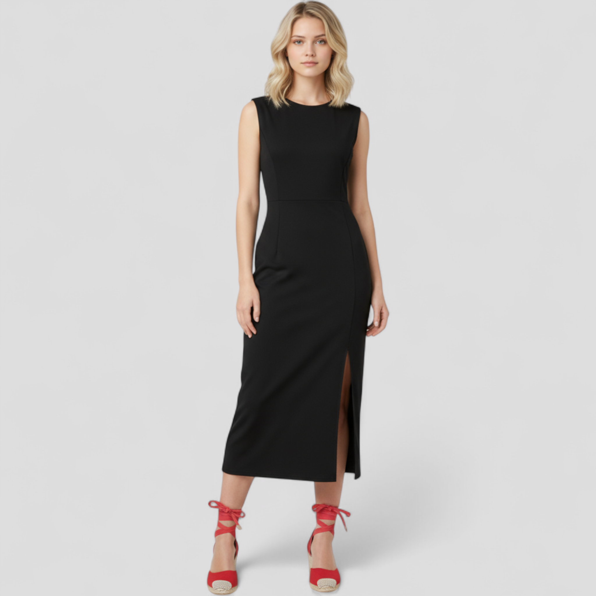 Ravinia | Abito Midi Elegante - - abiti per eventi abito da cocktail abito midi elegante abito sofisticato abito versatile eleganza senza tempo moda femminile moda soirée vestito da cerimonia vestito slim fit - Concept Palermo
