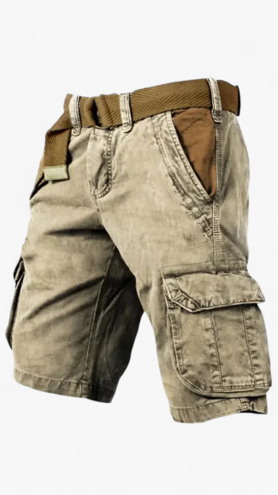 Eero | Pantaloncini da uomo - Beige - shorts shorts for men - Concept Palermo