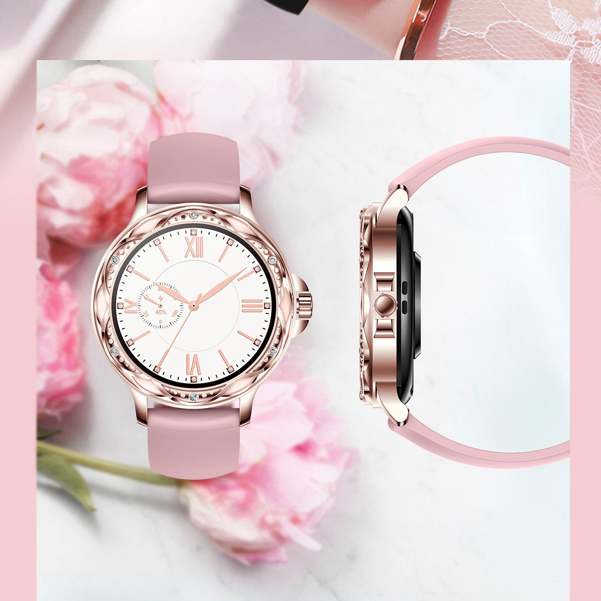 Celina | Smartwatch premium - Stile e funzionalità in perfetta armonia - - bestseller smartwatch - Concept Palermo
