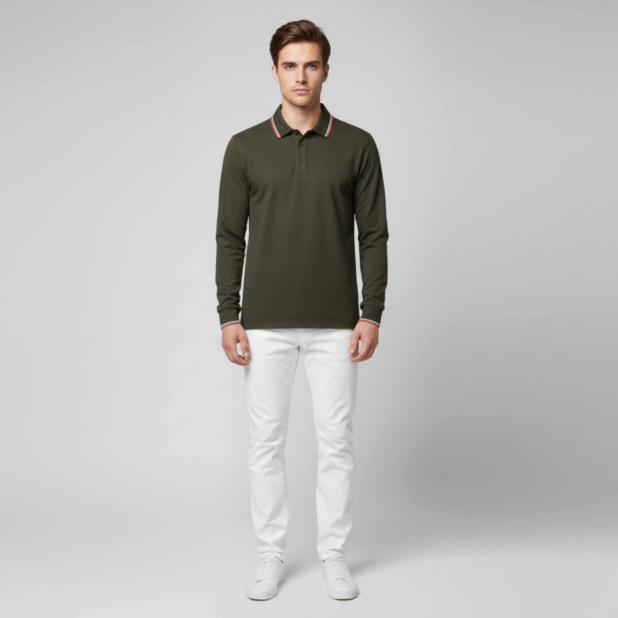 Isidro | Polo da Uomo con Colletto - - Clothes clothes men Clothing Sweater sweater men sweaters - Concept Palermo