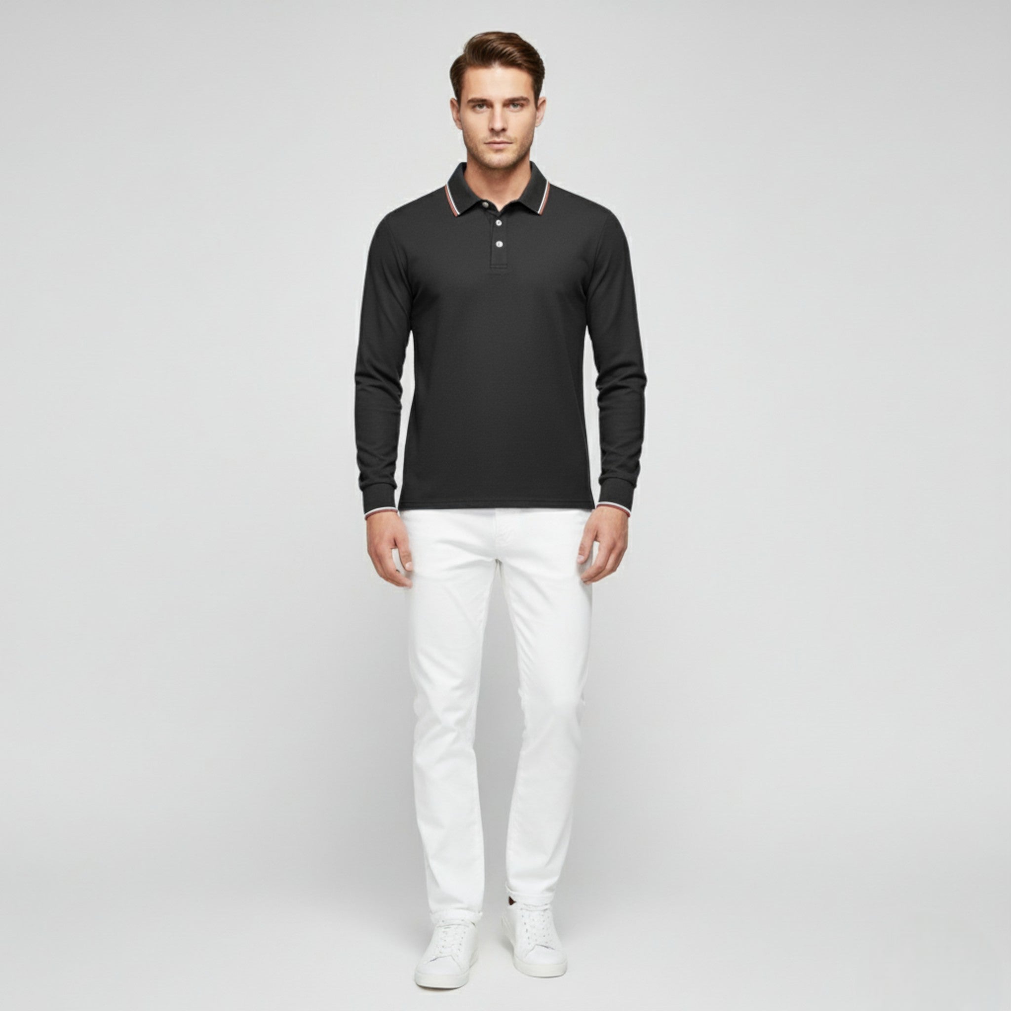 Petros | Polo da Uomo con Colletto - - Clothes clothes men Clothing Sweater sweater men sweaters - Concept Palermo