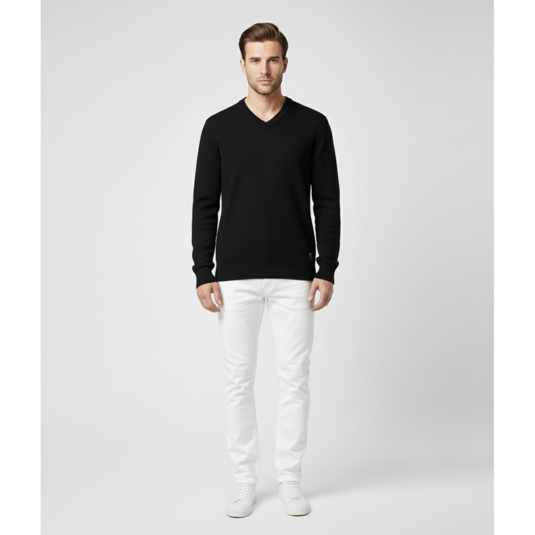 Kerby | Maglione da Uomo con Scollo a V - - Sweater - Concept Palermo