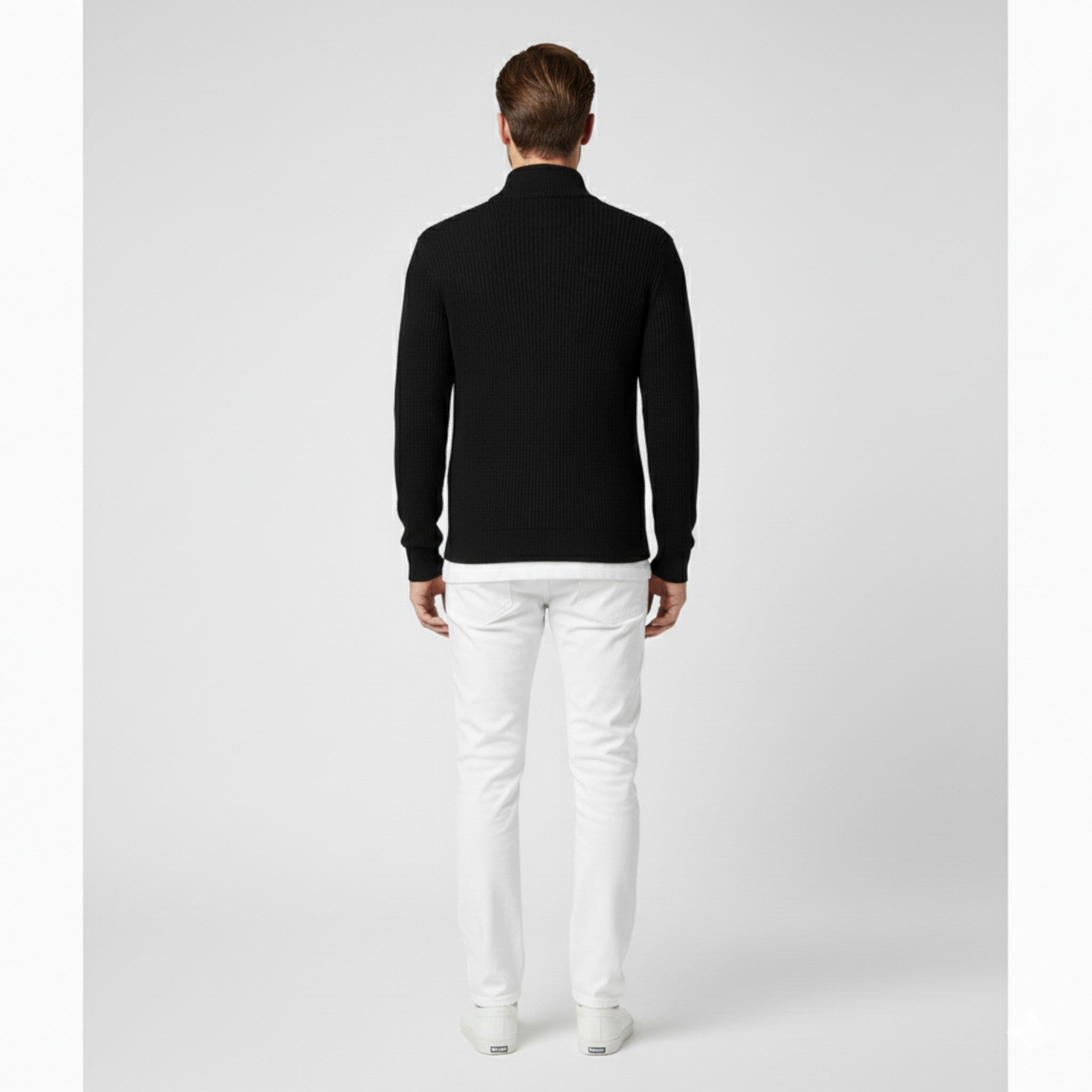 Ken | Maglione da Uomo con Mezza Zip - - Clothes clothes men Clothing Sweater sweater men sweaters - Concept Palermo