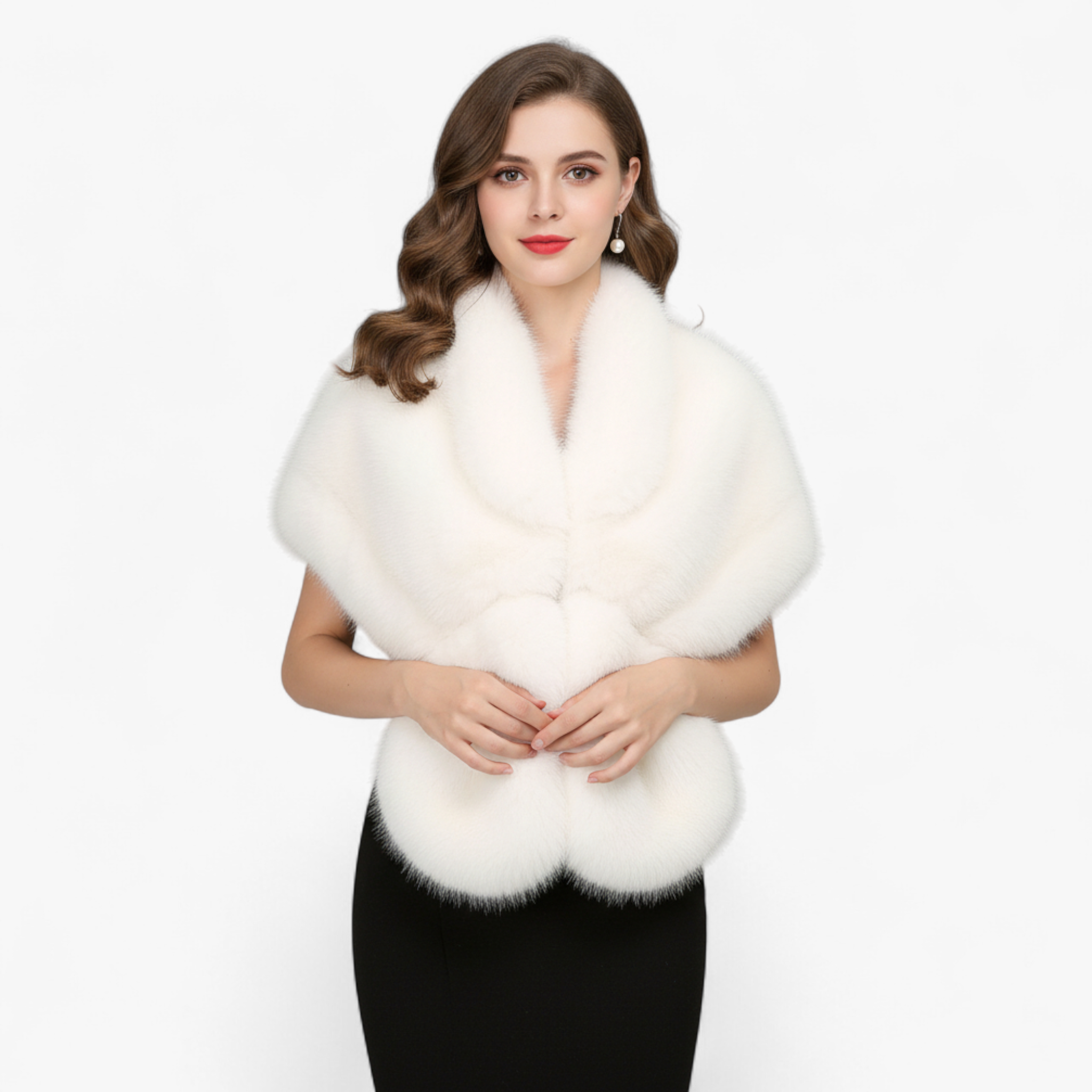 Amanda | Sciarpa Donna Elegante in Pelliccia - - accessori moda calore donne eleganza fashion inverno lusso pelliccia sciarpa sciarpa di pelliccia - Concept Palermo
