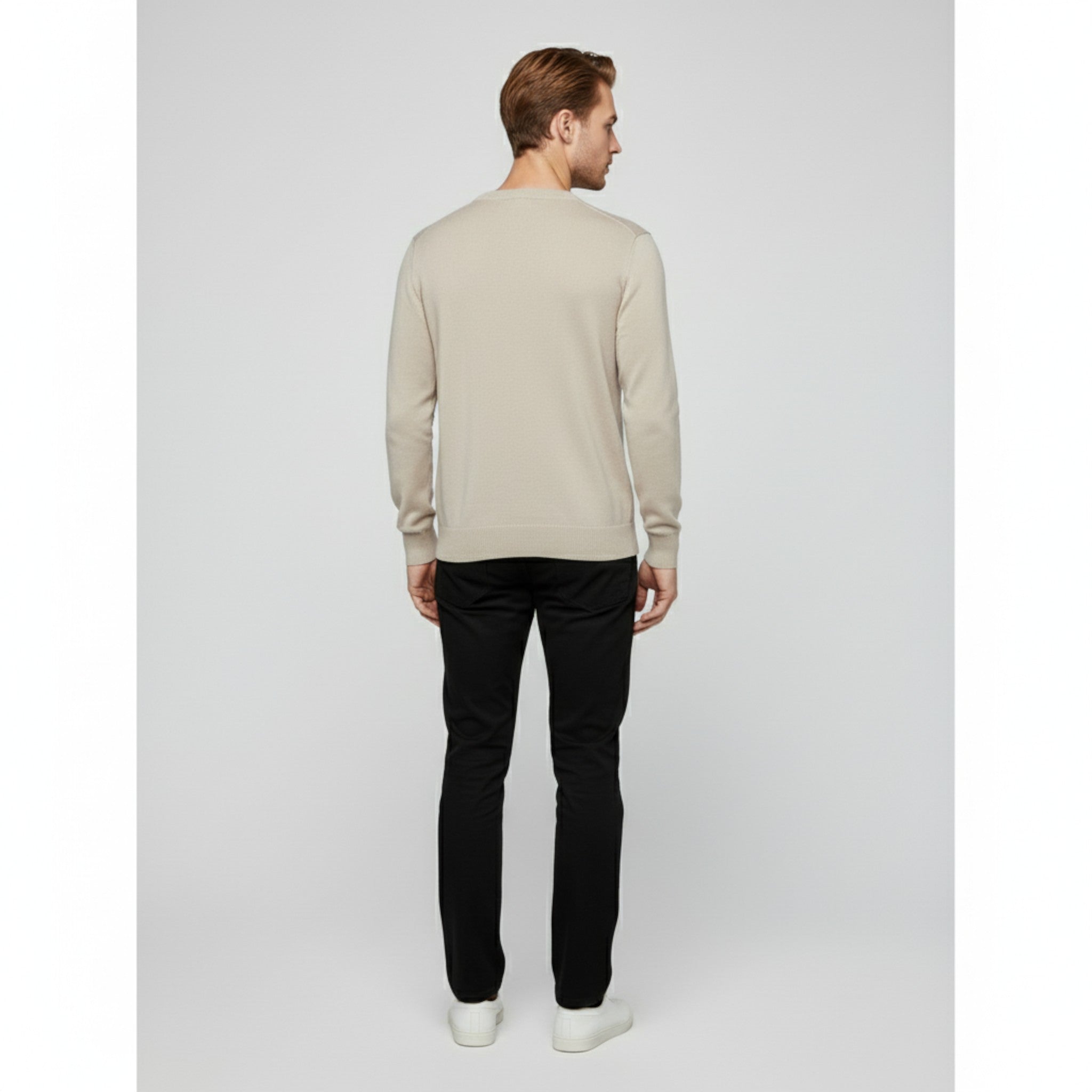 Shernan | Maglione da Uomo con Scollo a V - - Sweater - Concept Palermo