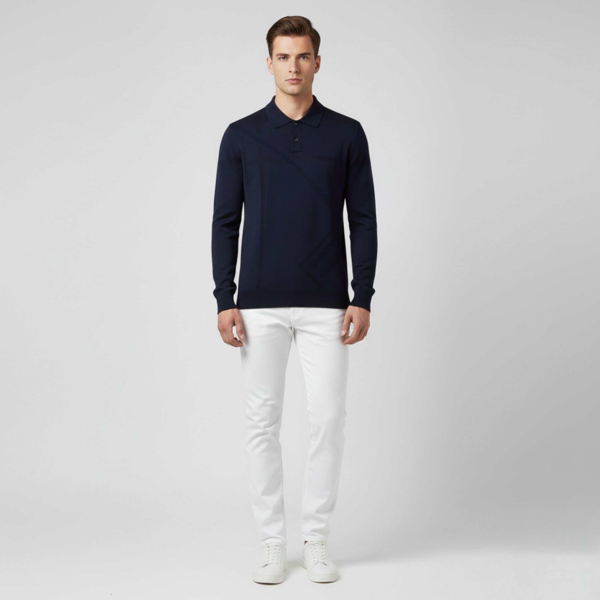 Lander | Maglione Polo Uomo - - Clothes clothes men Clothing Sweater sweater men sweaters - Concept Palermo