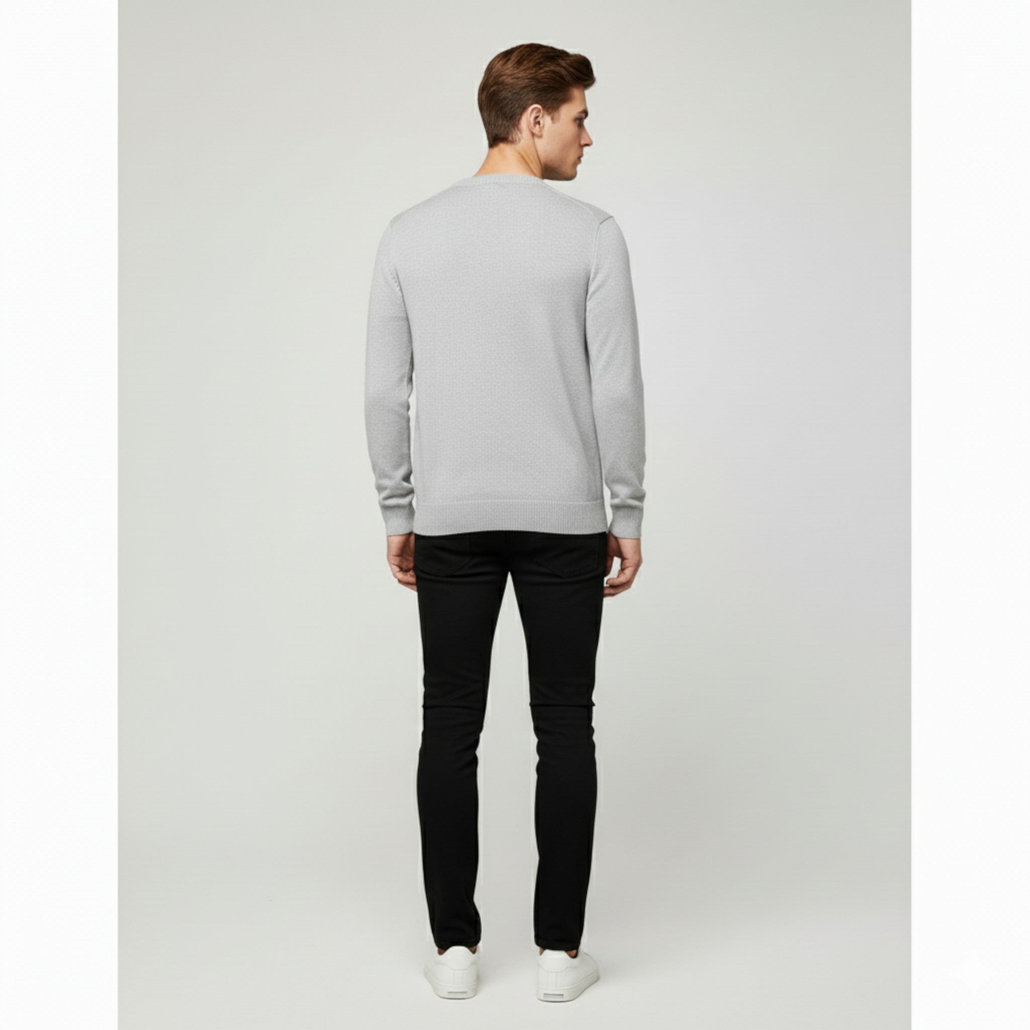Brent | Maglione da Uomo con Scollo a V - - Sweater - Concept Palermo