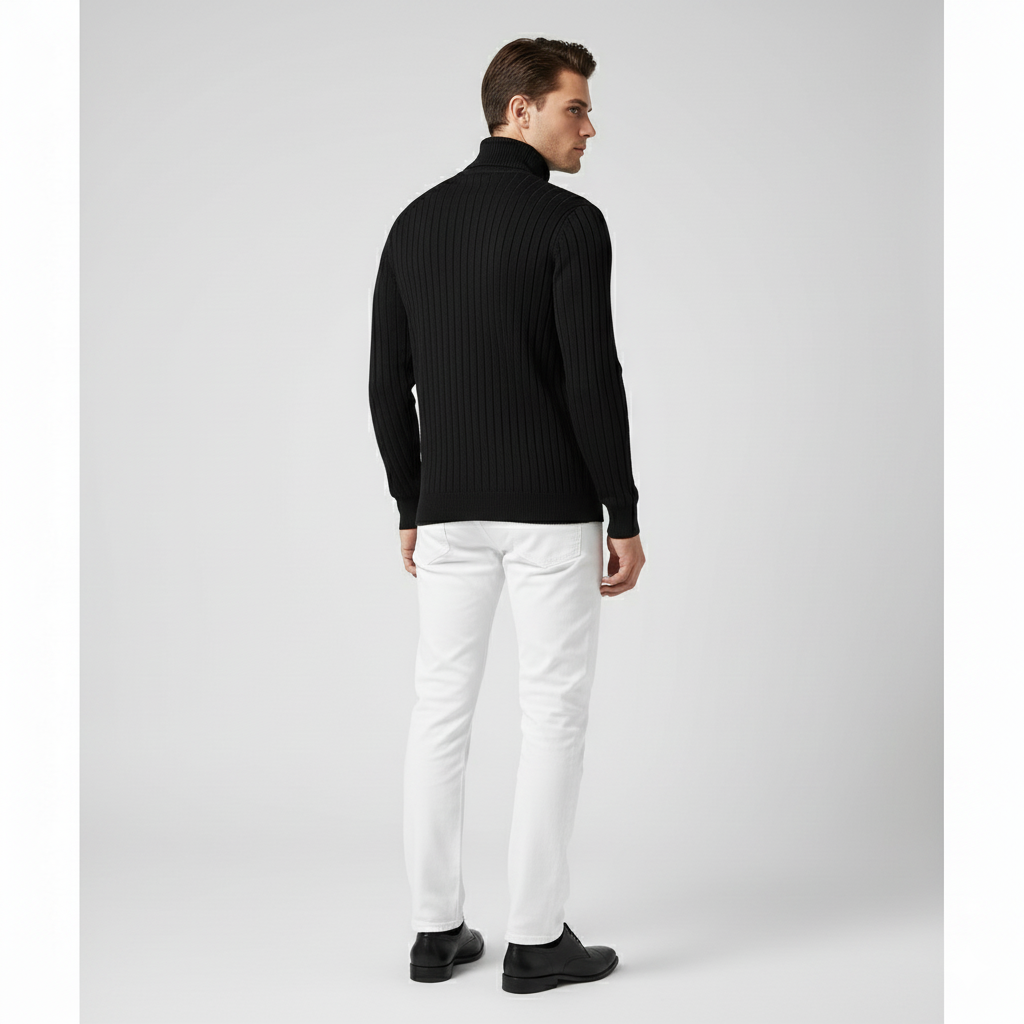Brandon | Maglione a Collo Alto da Uomo - - Clothes clothes men Clothing Sweater sweater men sweaters - Concept Palermo