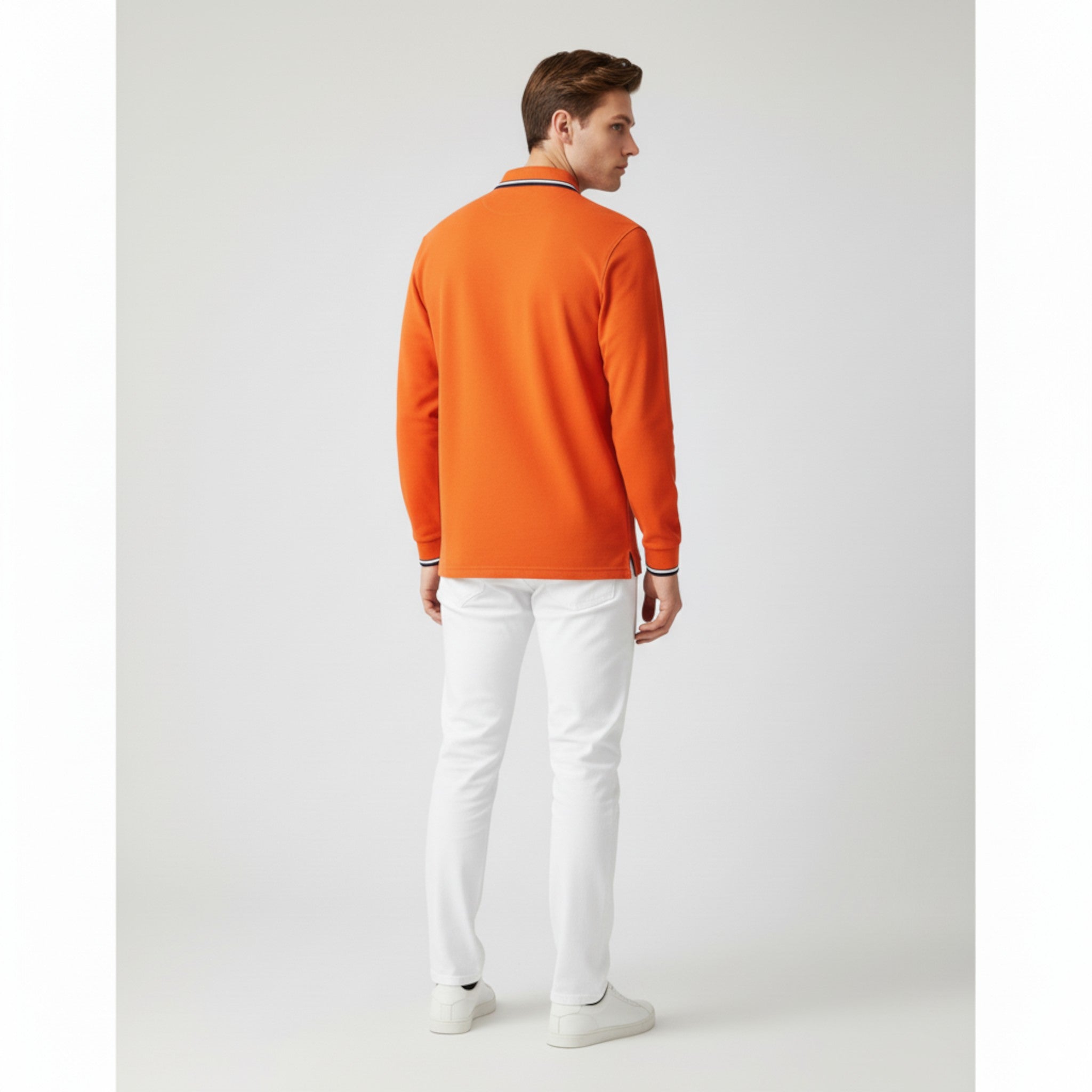 Lenard | Maglietta Polo da Uomo a Maniche Lunghe - - - Concept Palermo