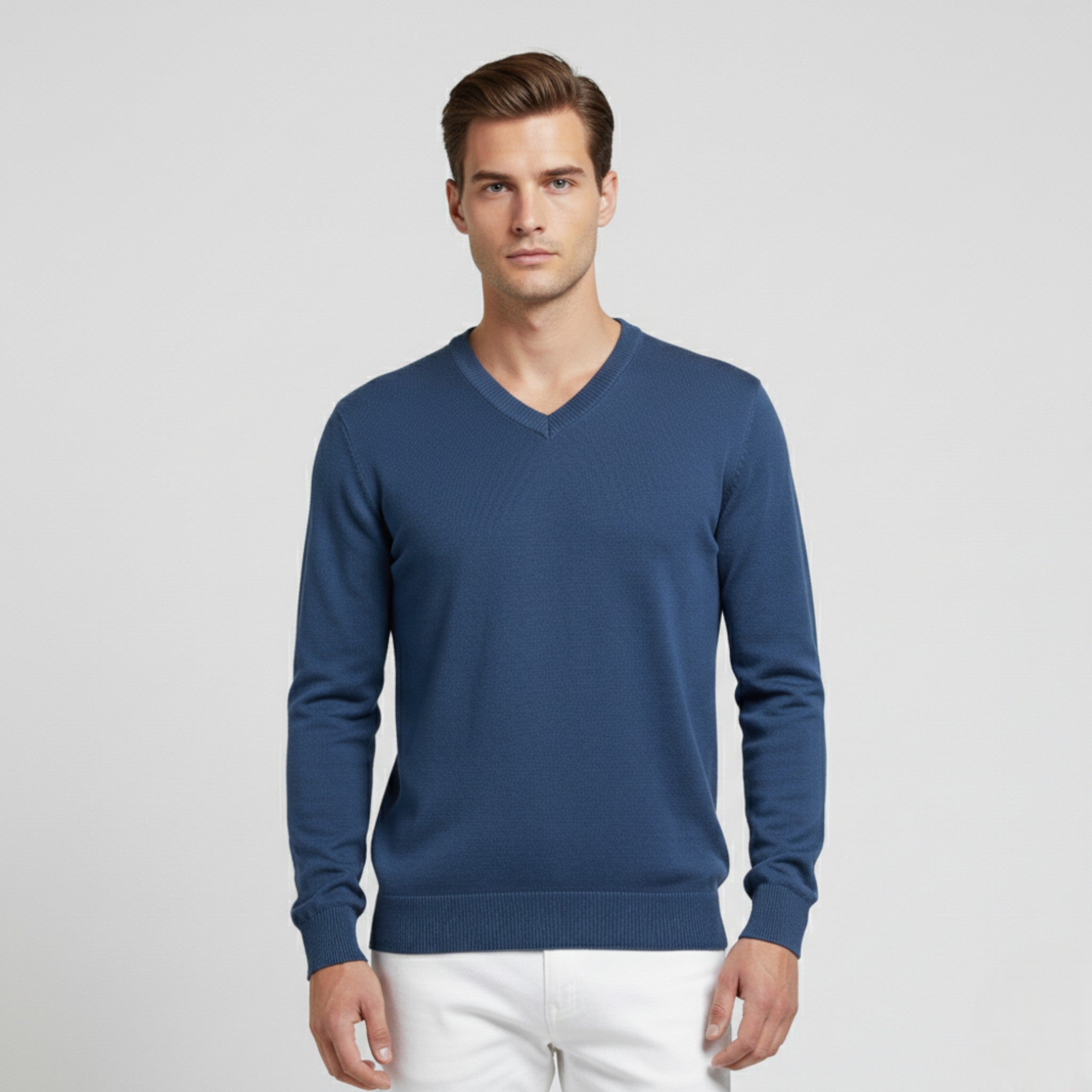 Kram | Maglione da Uomo con Scollo a V - - Sweater - Concept Palermo