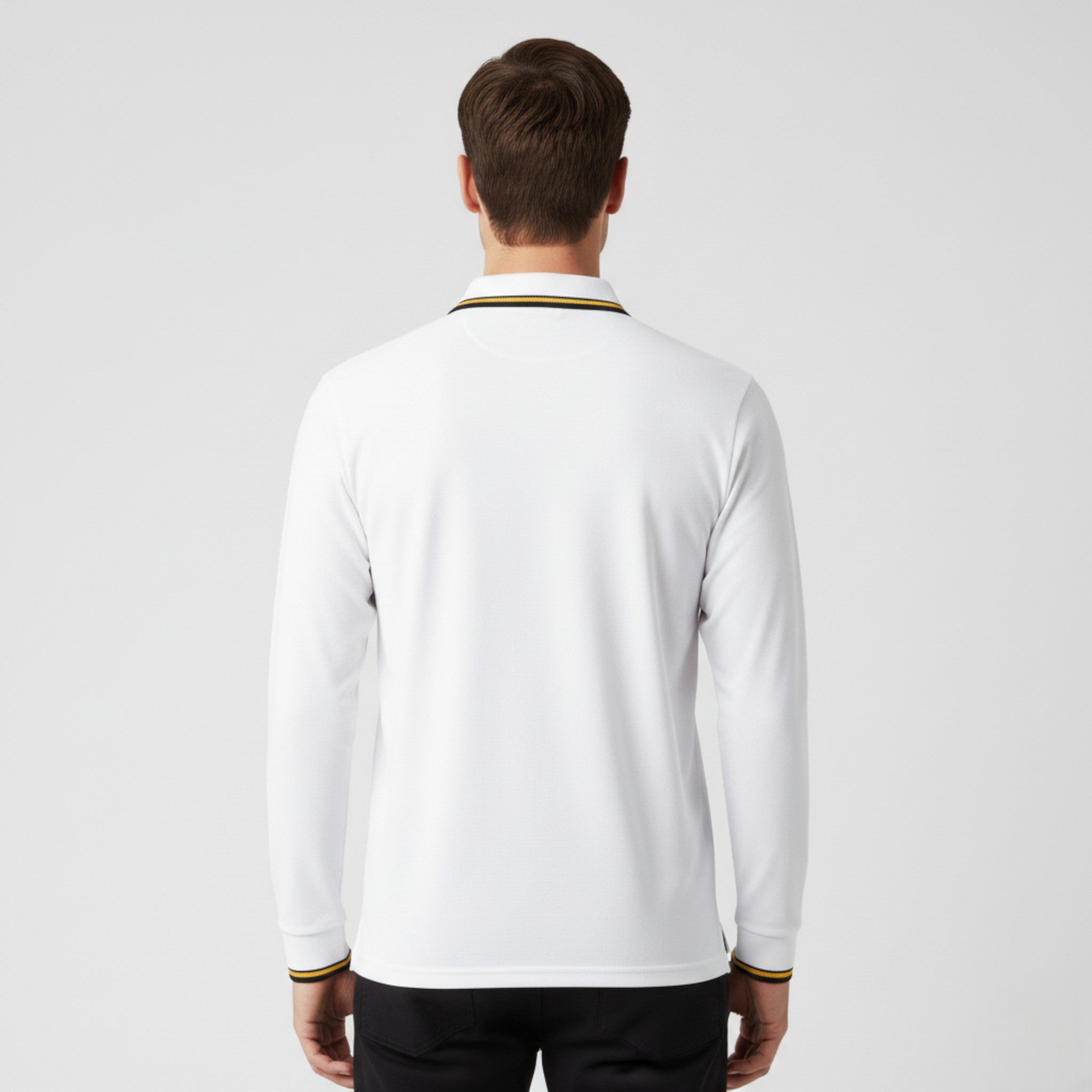 Mickey | Maglietta Polo da Uomo a Maniche Lunghe - - - Concept Palermo